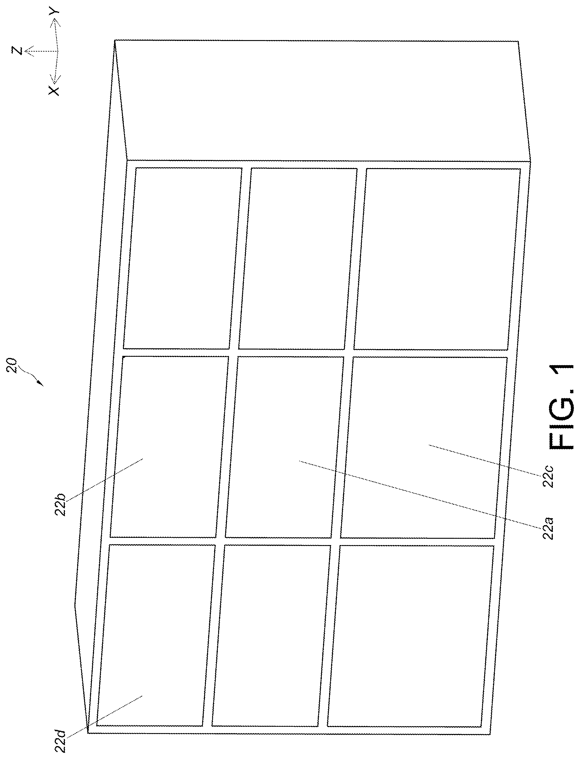 Patent US12305428 — Furniture assembly — Figure 1