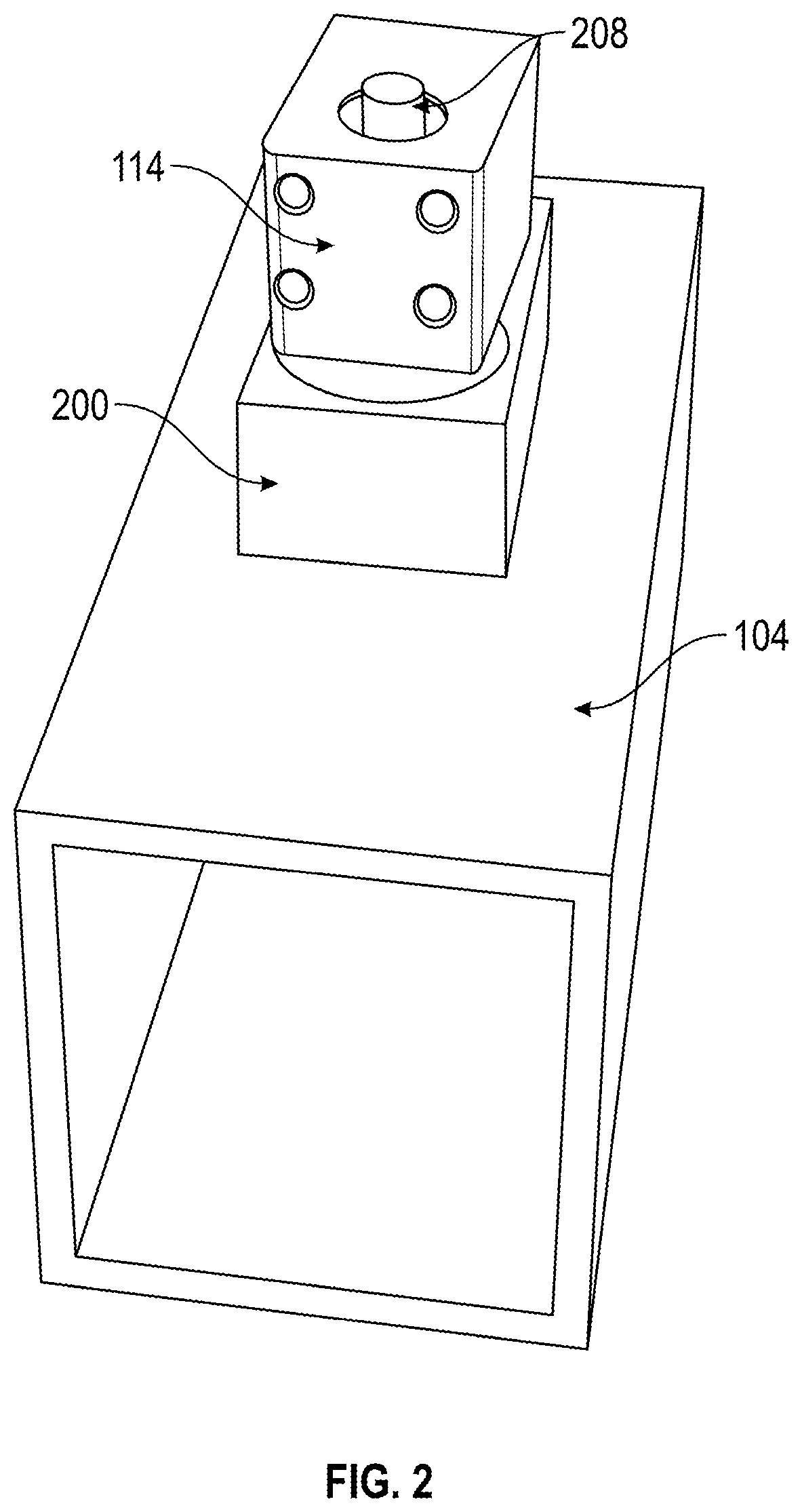 Patent US12305435 Figure 2 – Multiple axis adjustable pivot bearing assembly comprising a pivot mount block
