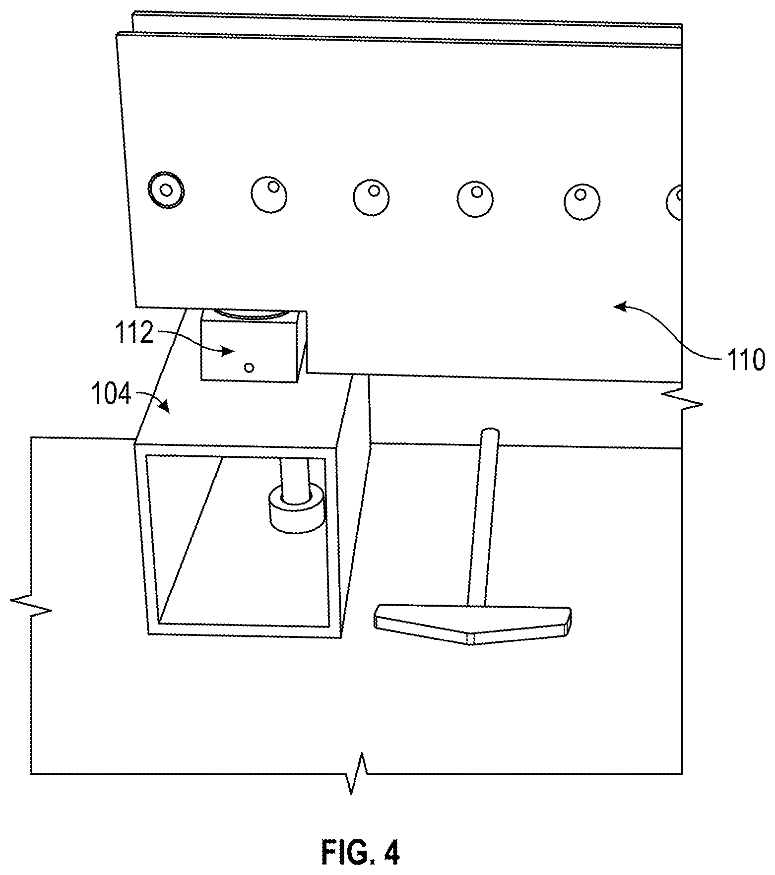 Patent US12305435 Figure 4 – Multiple axis adjustable pivot bearing assembly comprising a pivot mount block