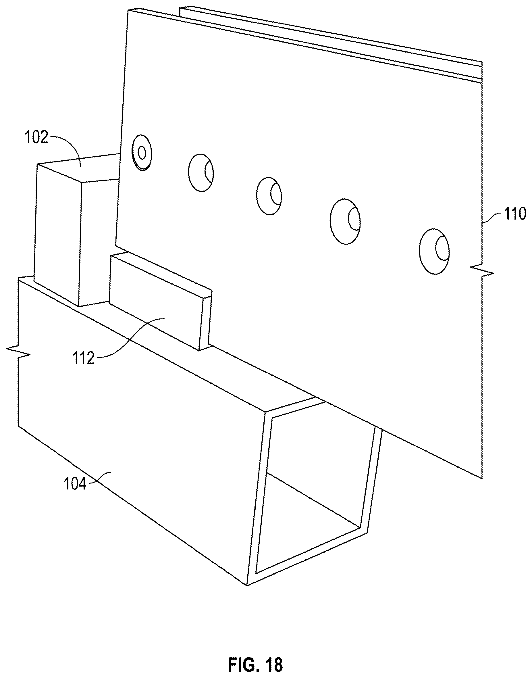 Patent US12305435 Figure 18 – Multiple axis adjustable pivot bearing assembly comprising a pivot mount block