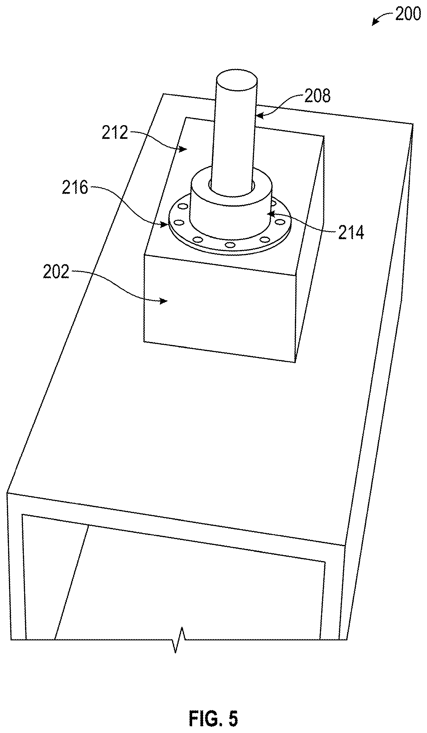 Patent US12305436 Figure 5 – Method for installing a multiple axis adjustable pivot bearing assembly