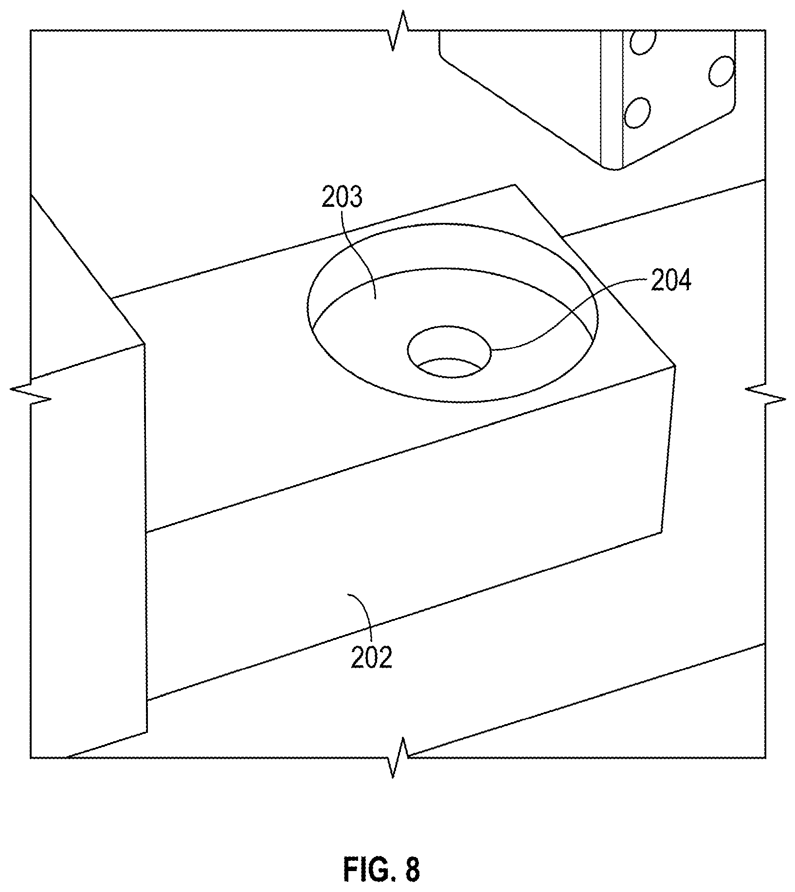 Patent US12305436 Figure 8 – Method for installing a multiple axis adjustable pivot bearing assembly