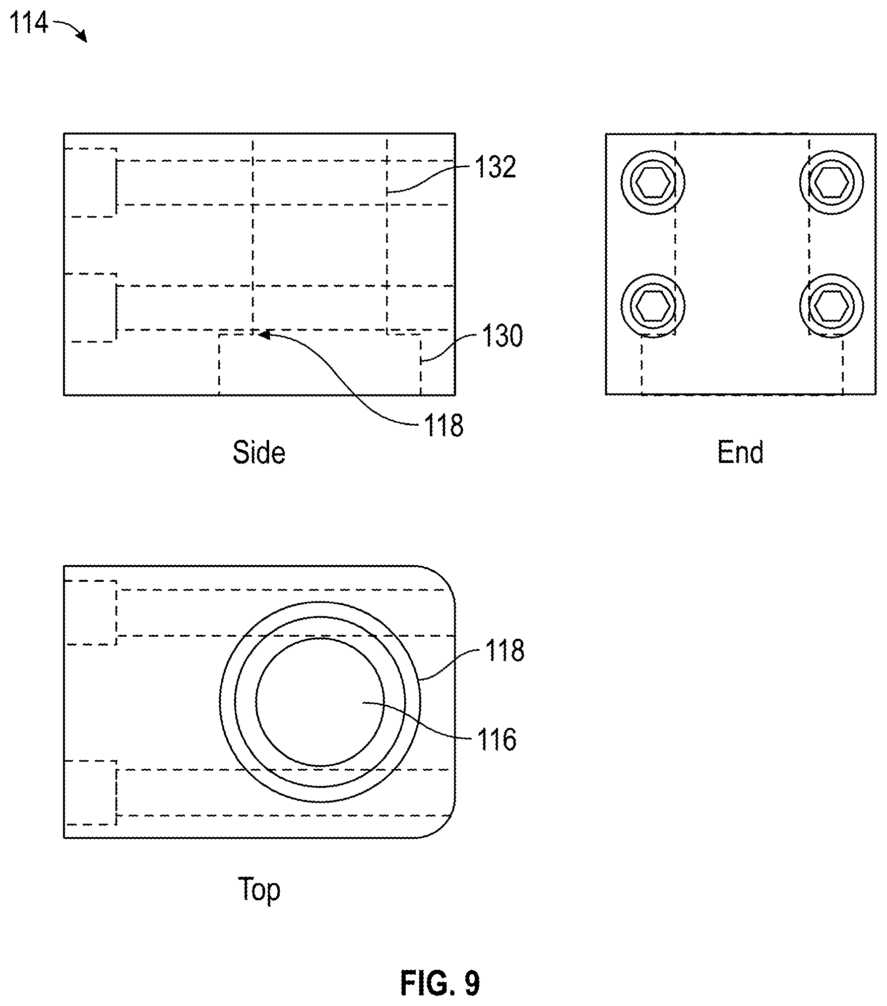 Patent US12305436 Figure 9 – Method for installing a multiple axis adjustable pivot bearing assembly