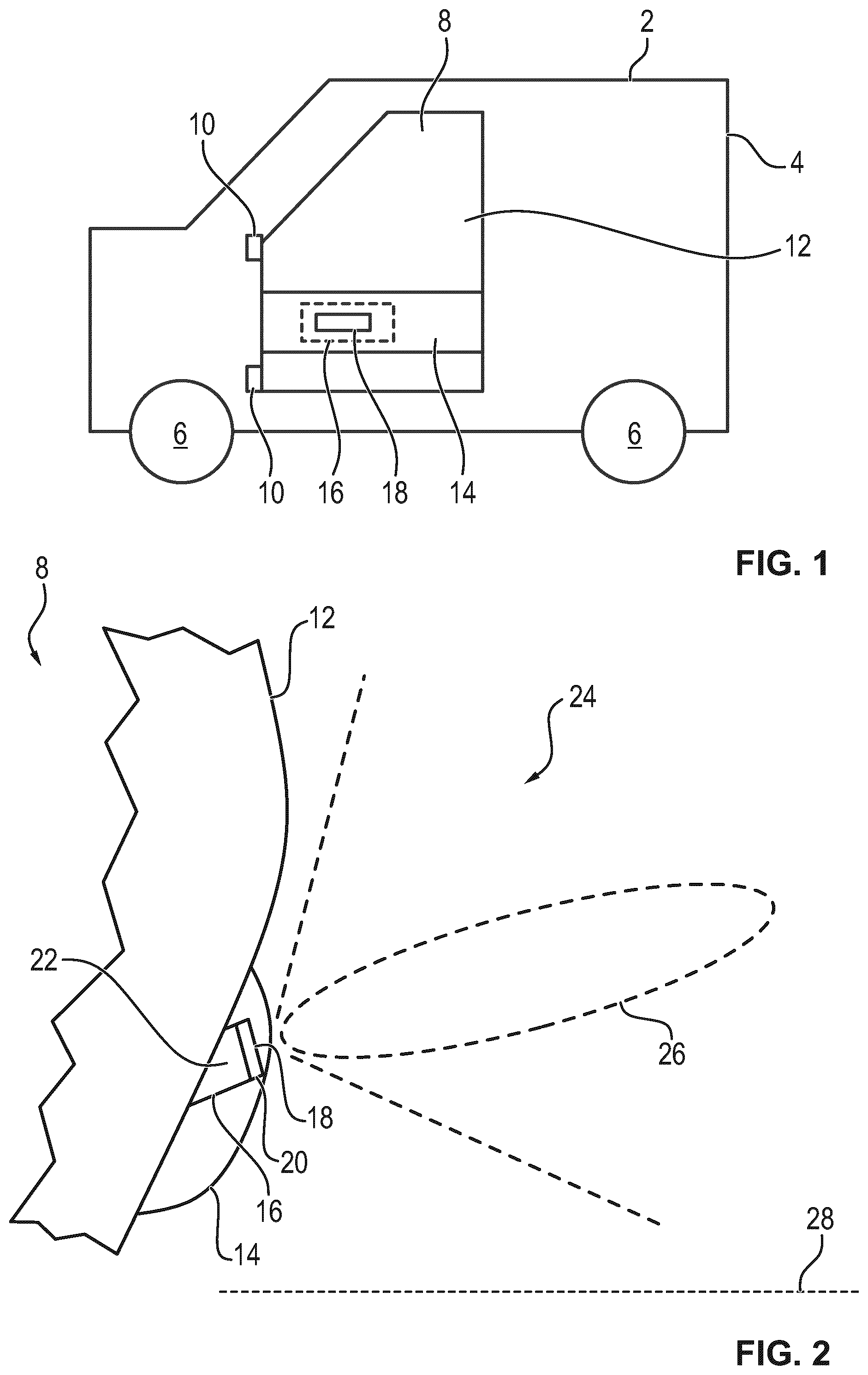 Patent US12305438 — Closure element of a motor vehicle — Figure 1