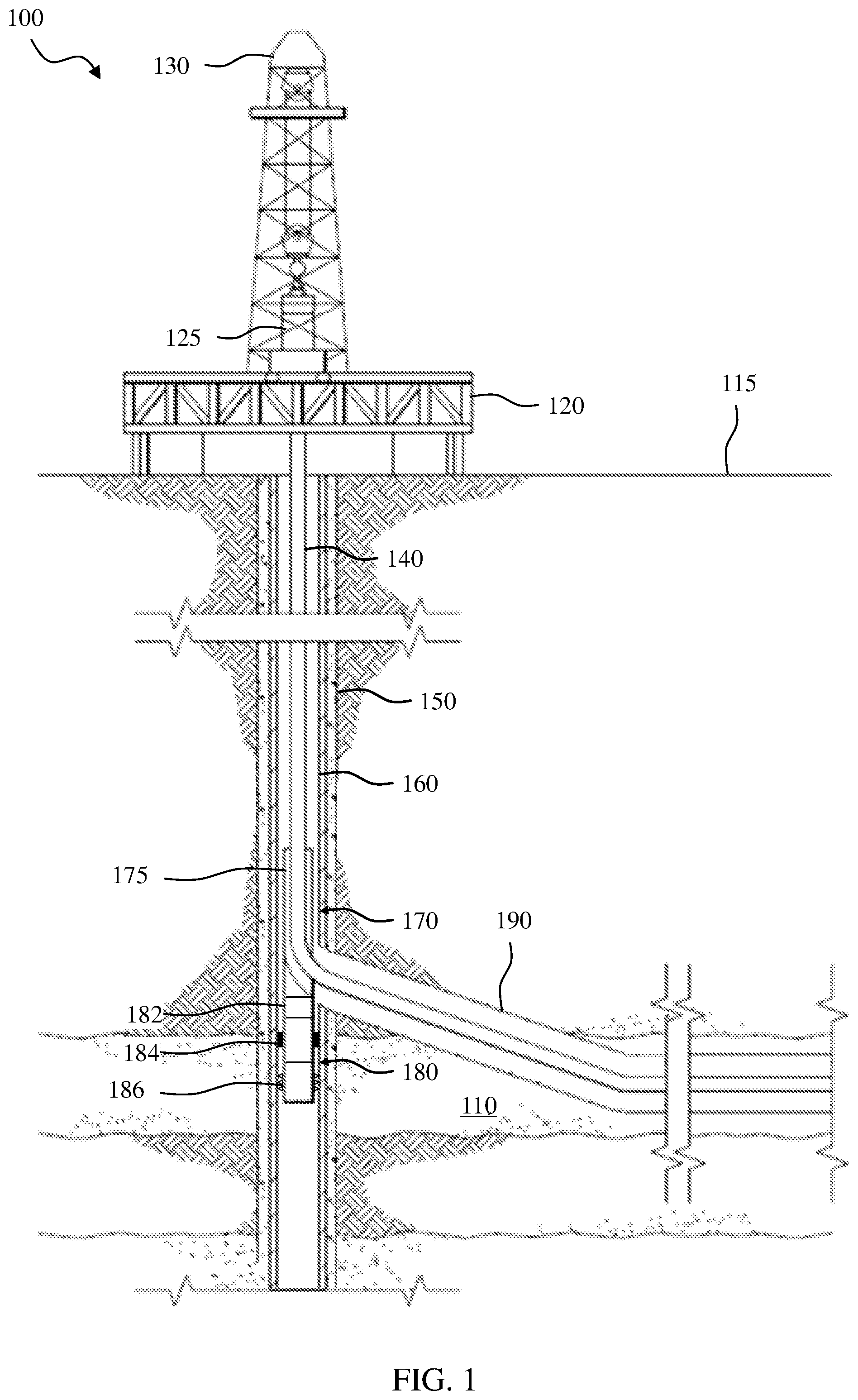 Patent US12305458 — Internal slip design with minimum backlash for packers seal enhancement — Figure 1