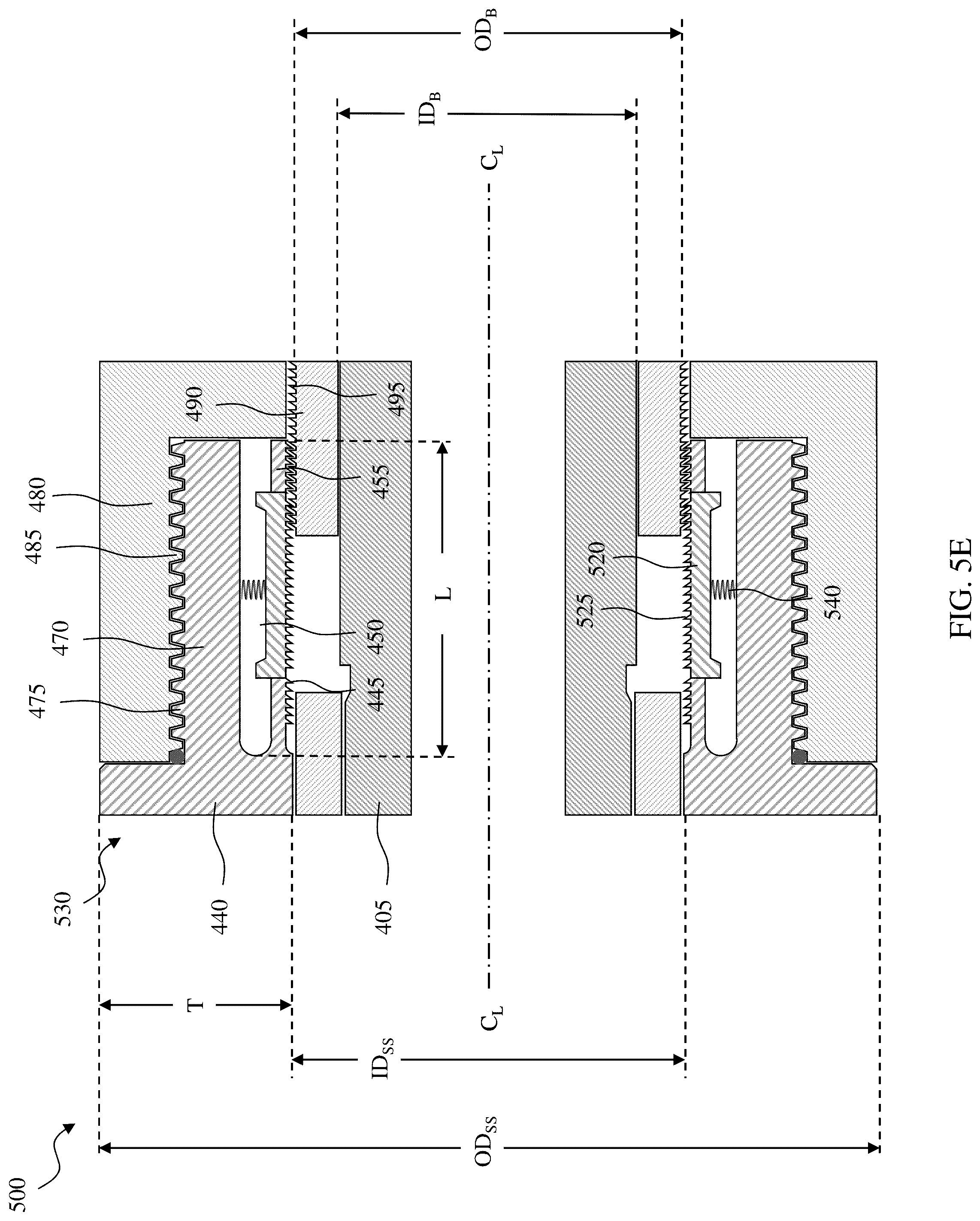 Patent US12305458 Figure 13 – Internal slip design with minimum backlash for packers seal enhancement