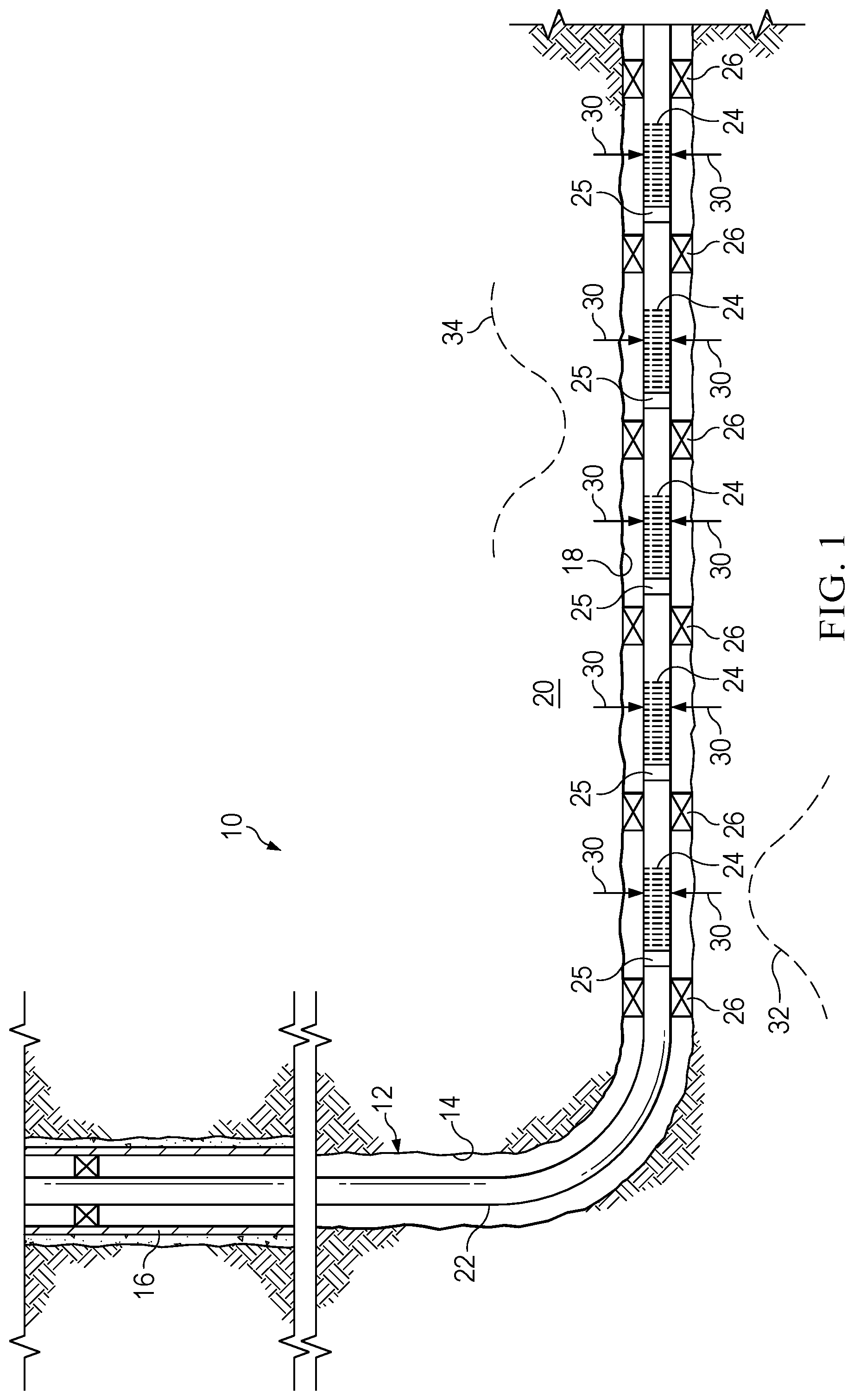 Patent US12305479 — Impulse turbine used to measure production fluid properties downhole and detect water breakthrough — Figure 1