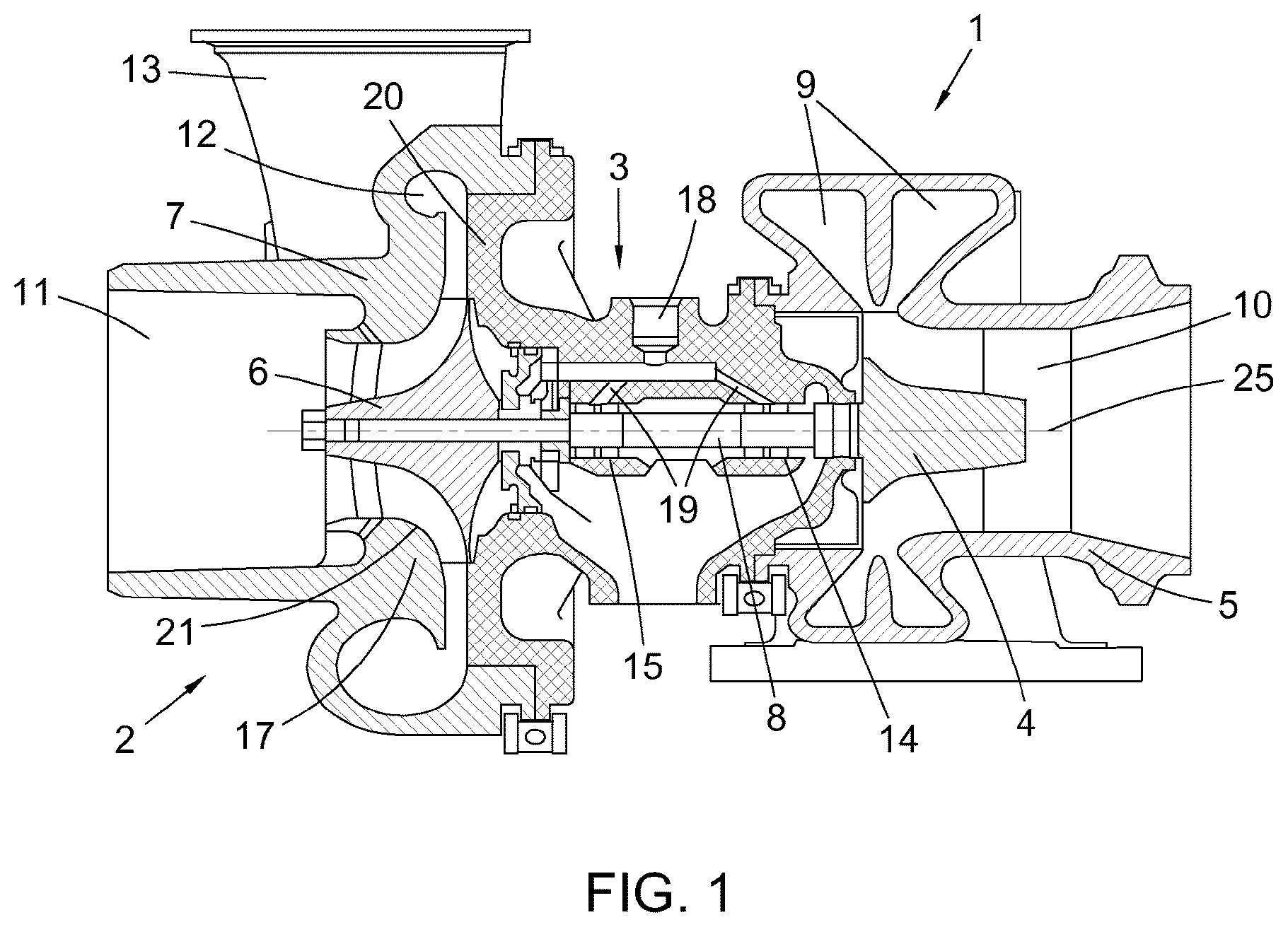 Patent US12305539 — Turbine — Figure 1