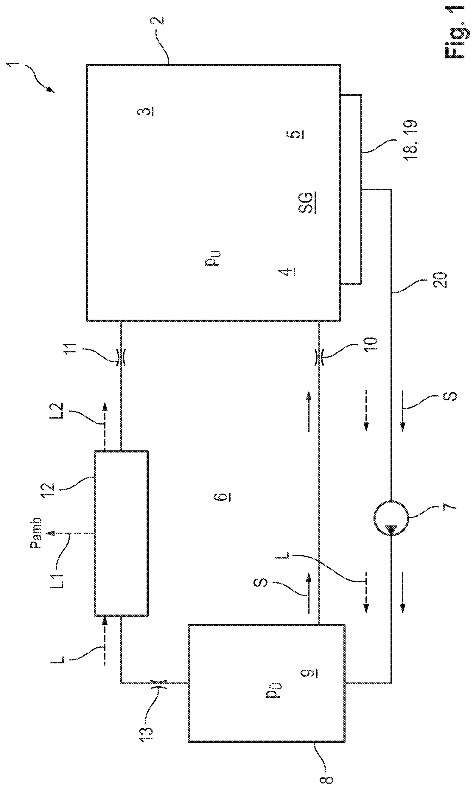Patent US12305545 — Transmission for a motor vehicle — Figure 1