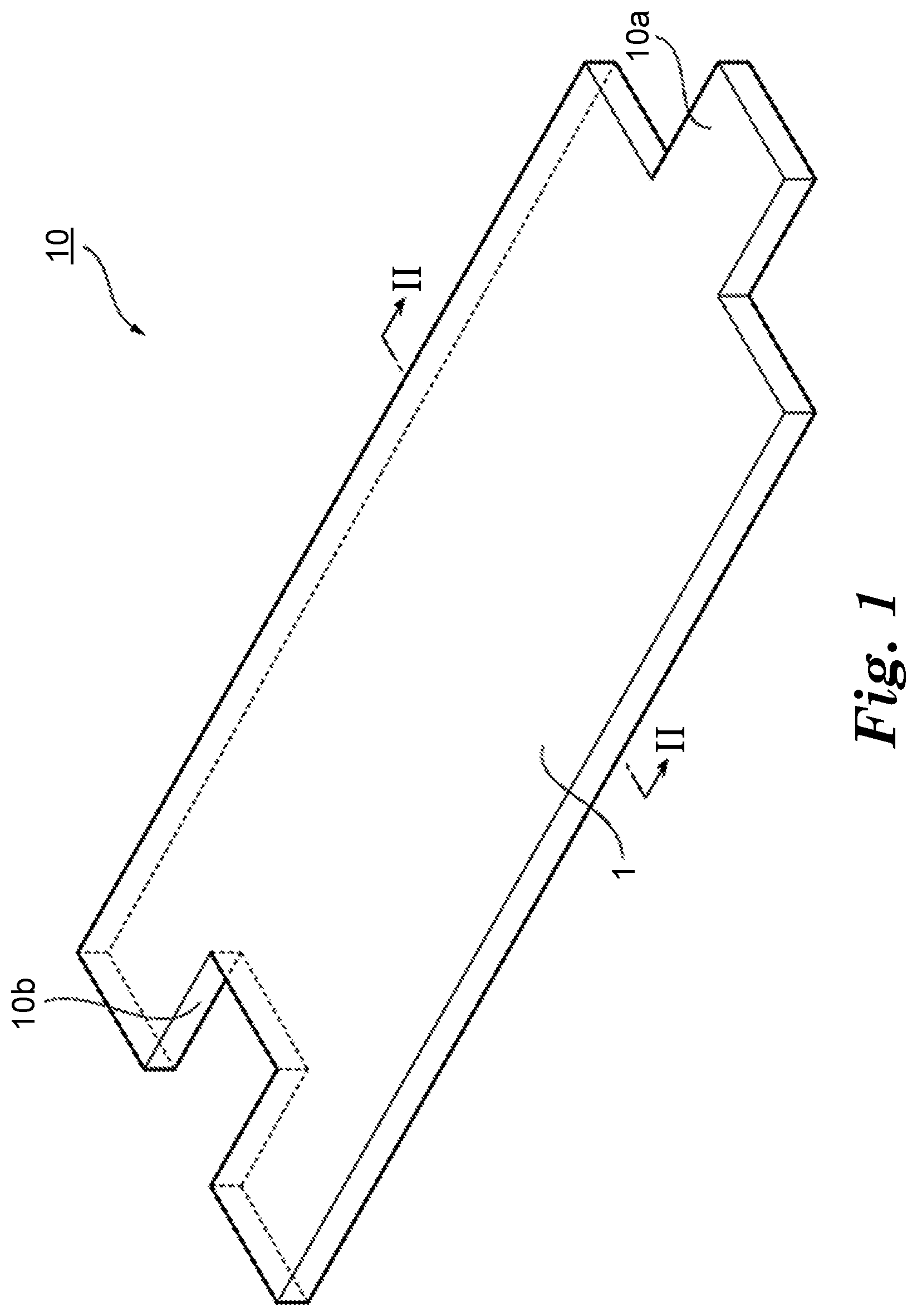 Patent US12305560 — Mat material, method of making same, pollution control apparatus and thermal insulation — Figure 1
