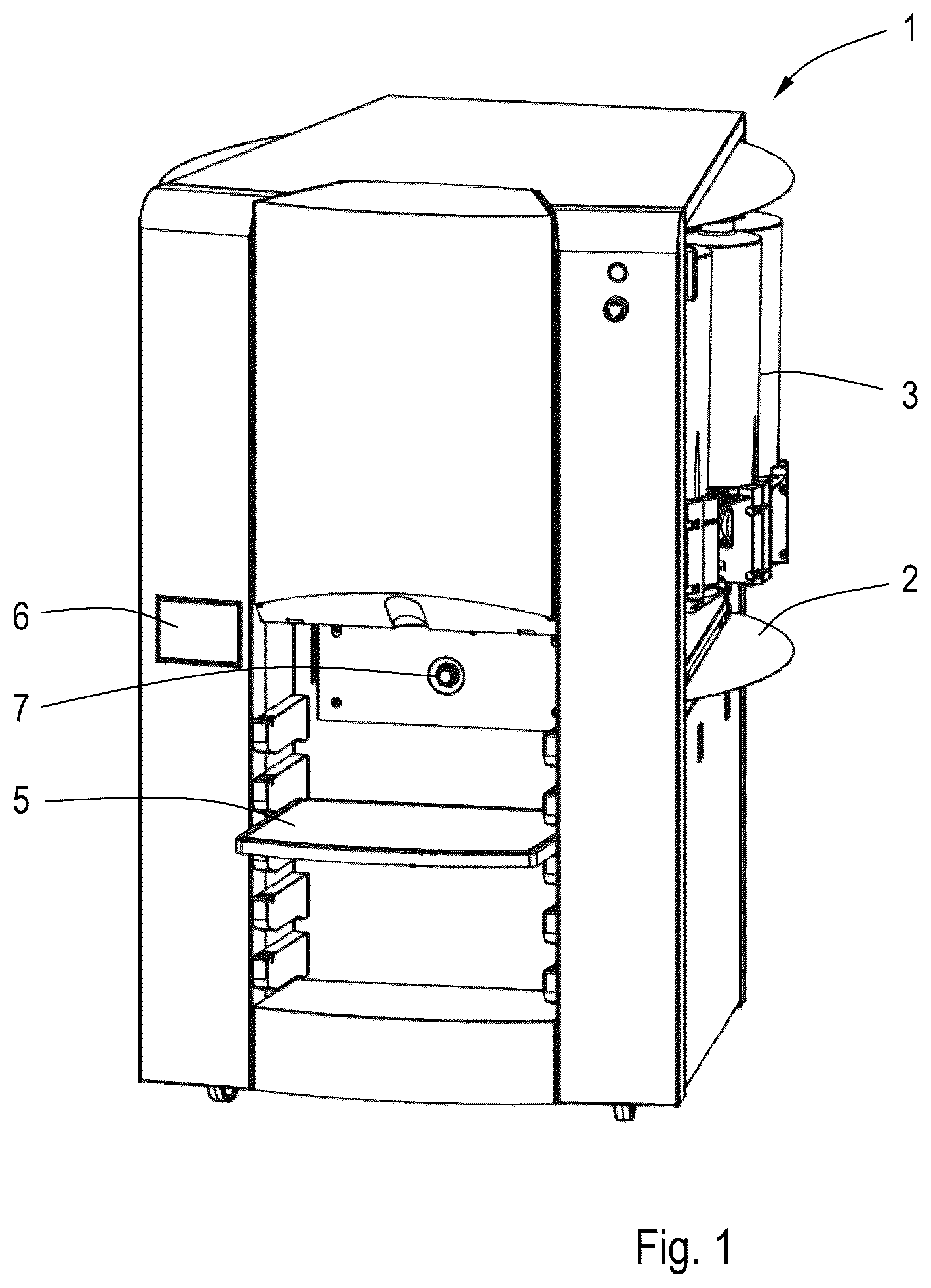 Patent US12305625 — Liquid dispenser — Figure 1