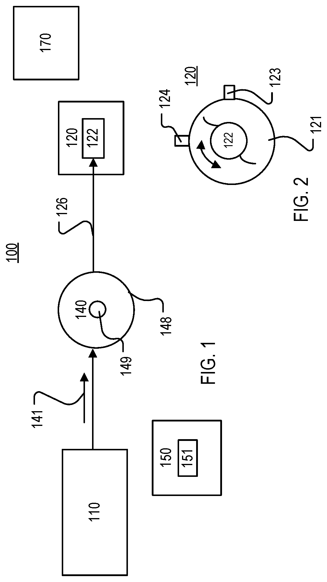 Patent US12305650 — Control system for a fluid management system — Figure 1
