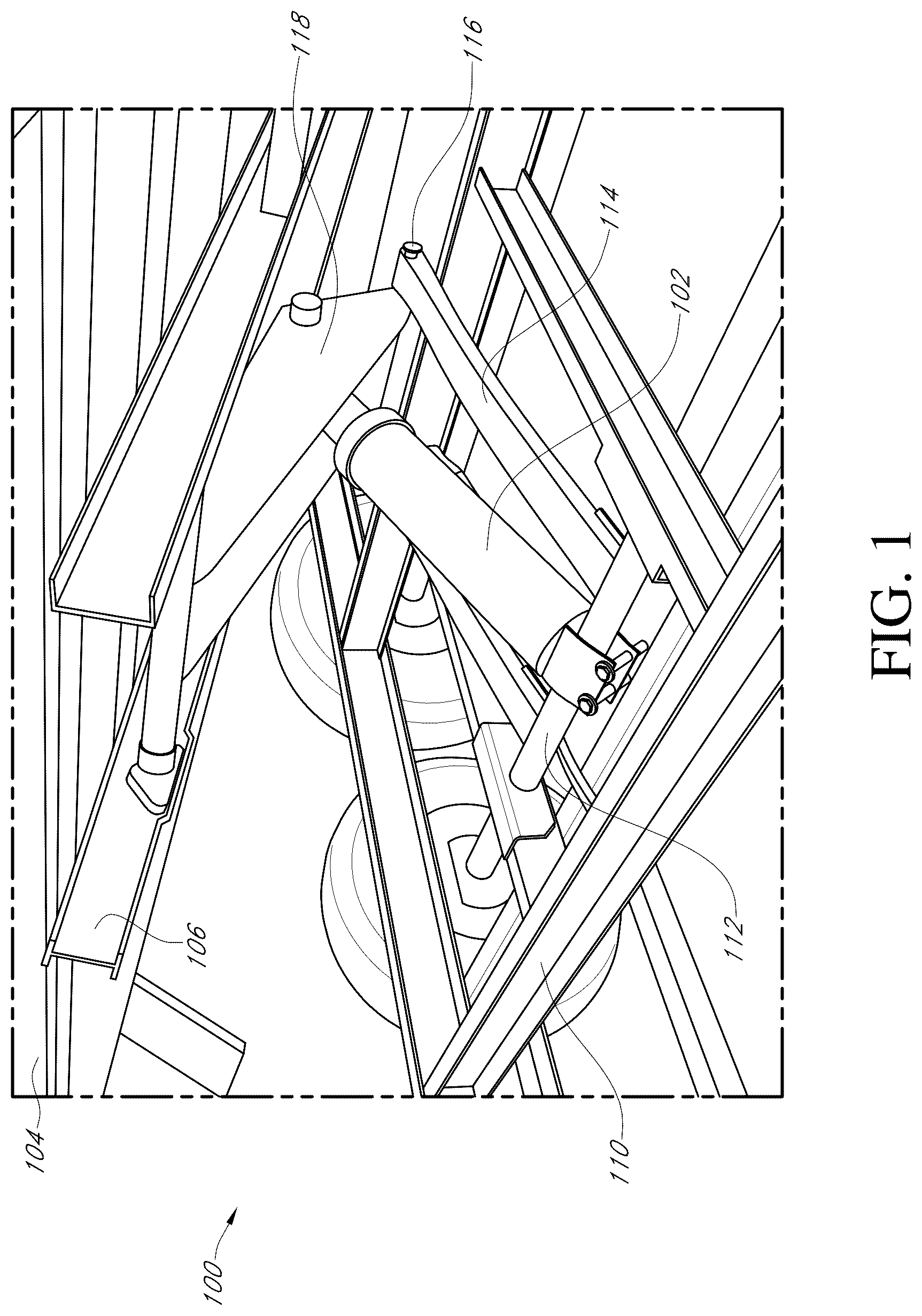 Patent US12305670 — Submersible hydraulic power units with interchangeable manifolds — Figure 1