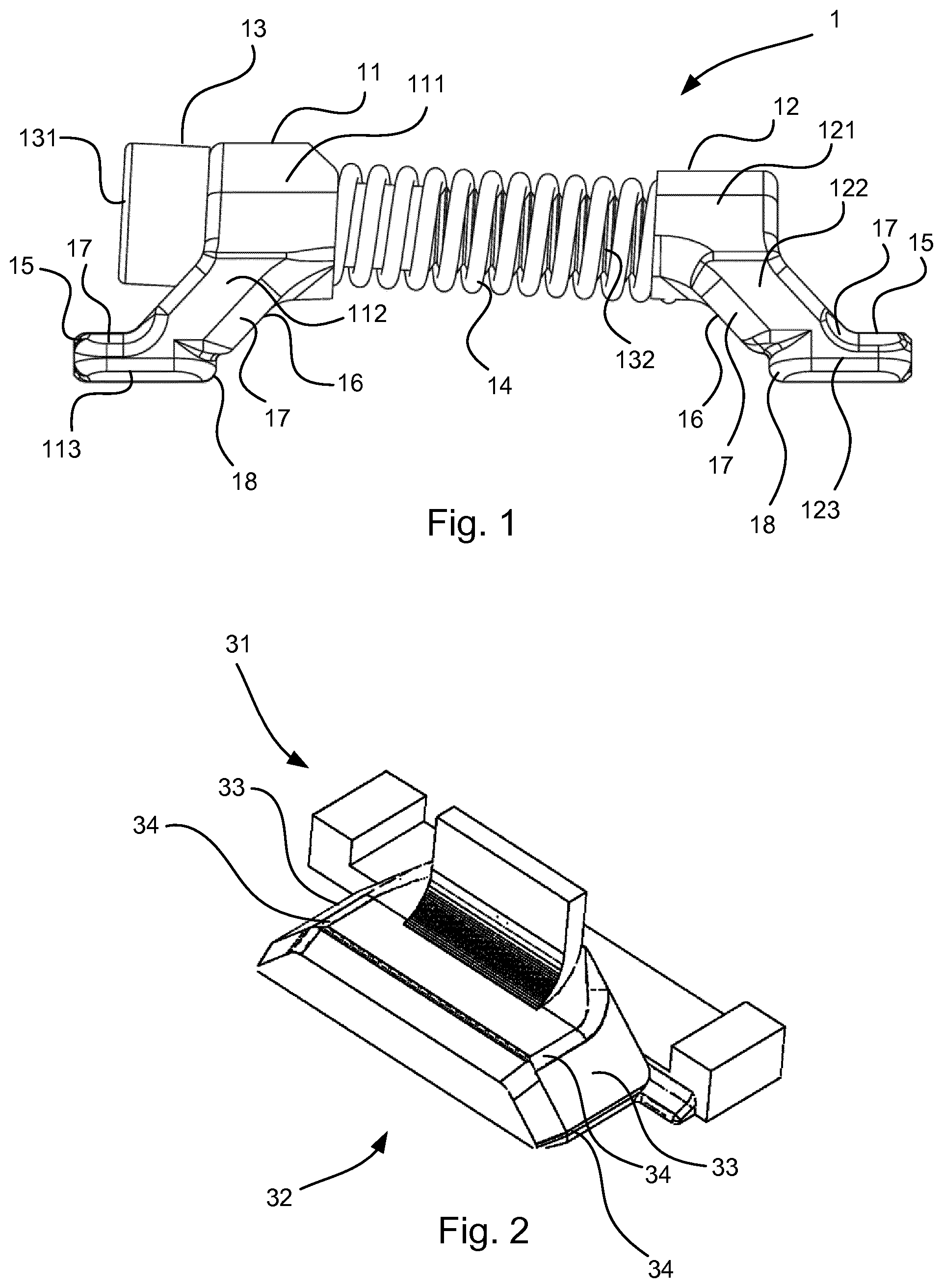 Patent US12305681 — Space saving mechanism for installation of swing door operator — Figure 1