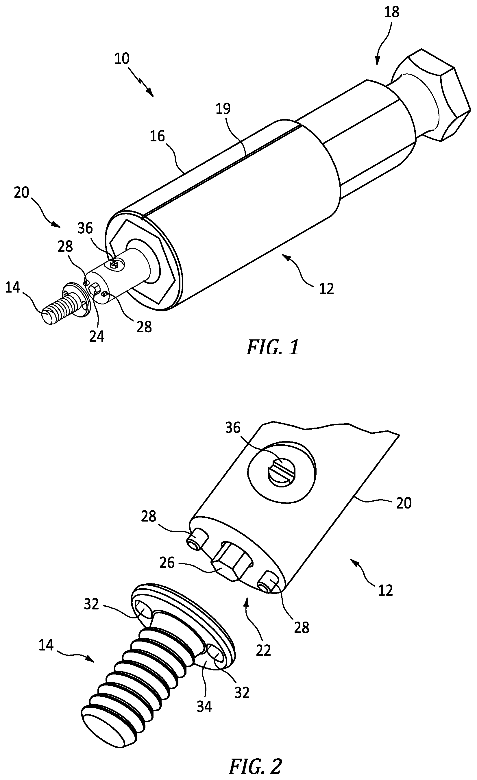 Patent US12305684 — Sequential torque application retention system — Figure 1