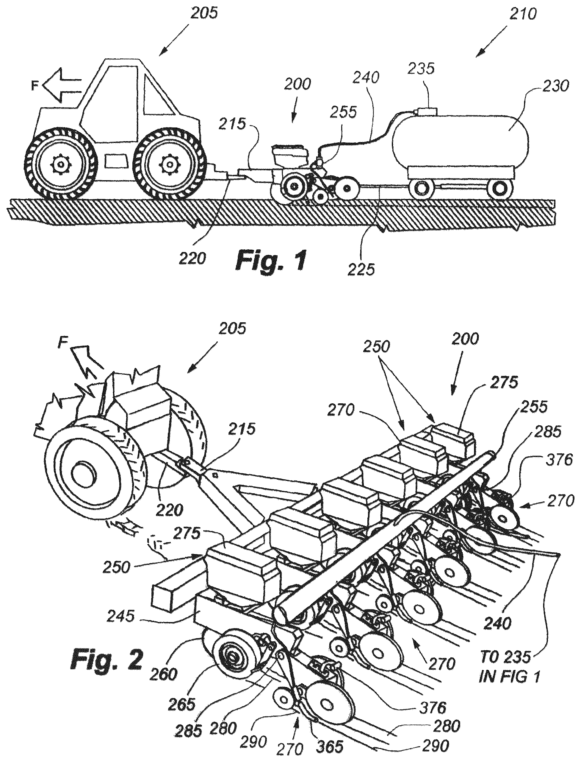 Patent US12305695 Figure 1 – Seed planter with equalizer assembly