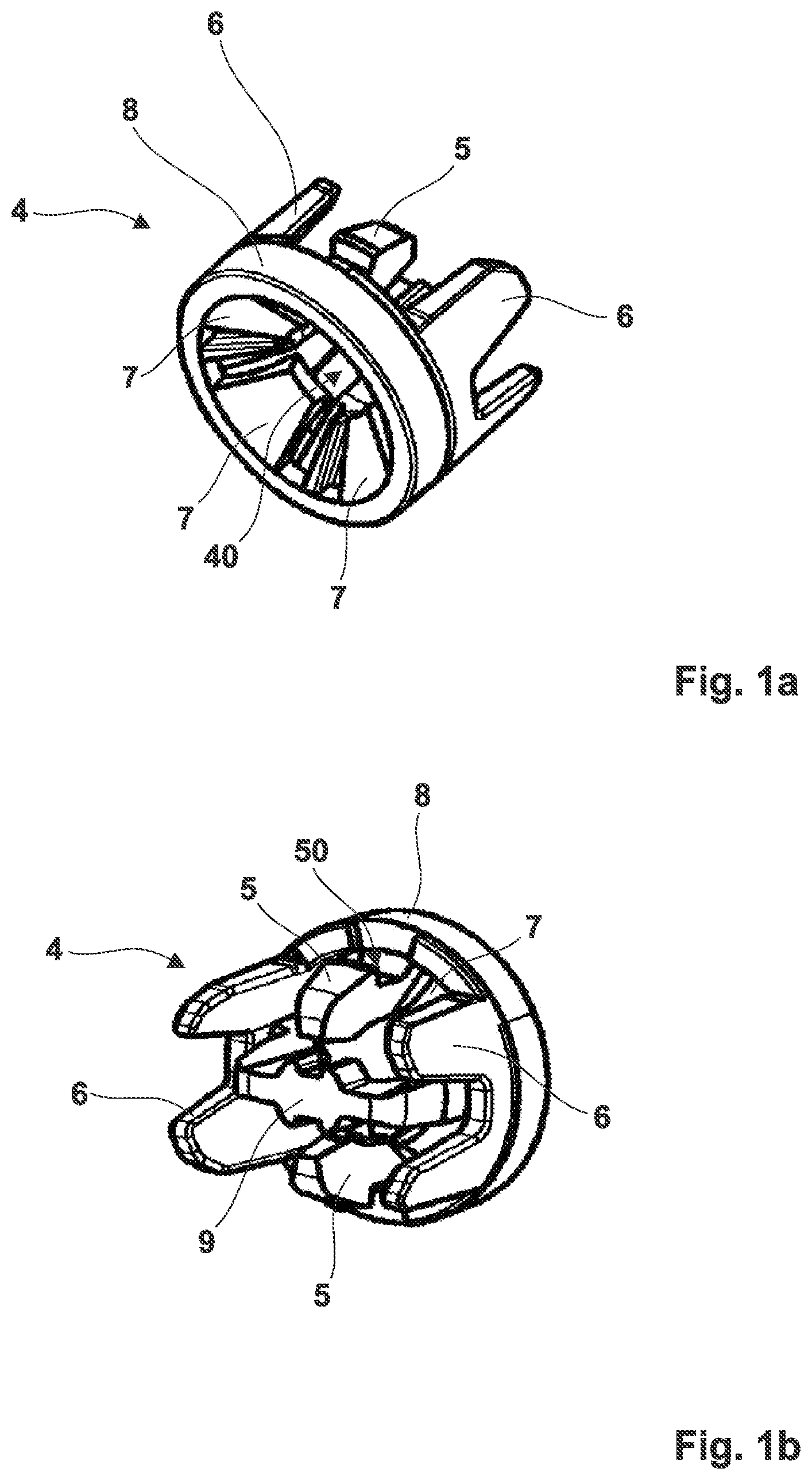 Patent US12305696 — Joining arrangement having a receiving means and a ball joint — Figure 1