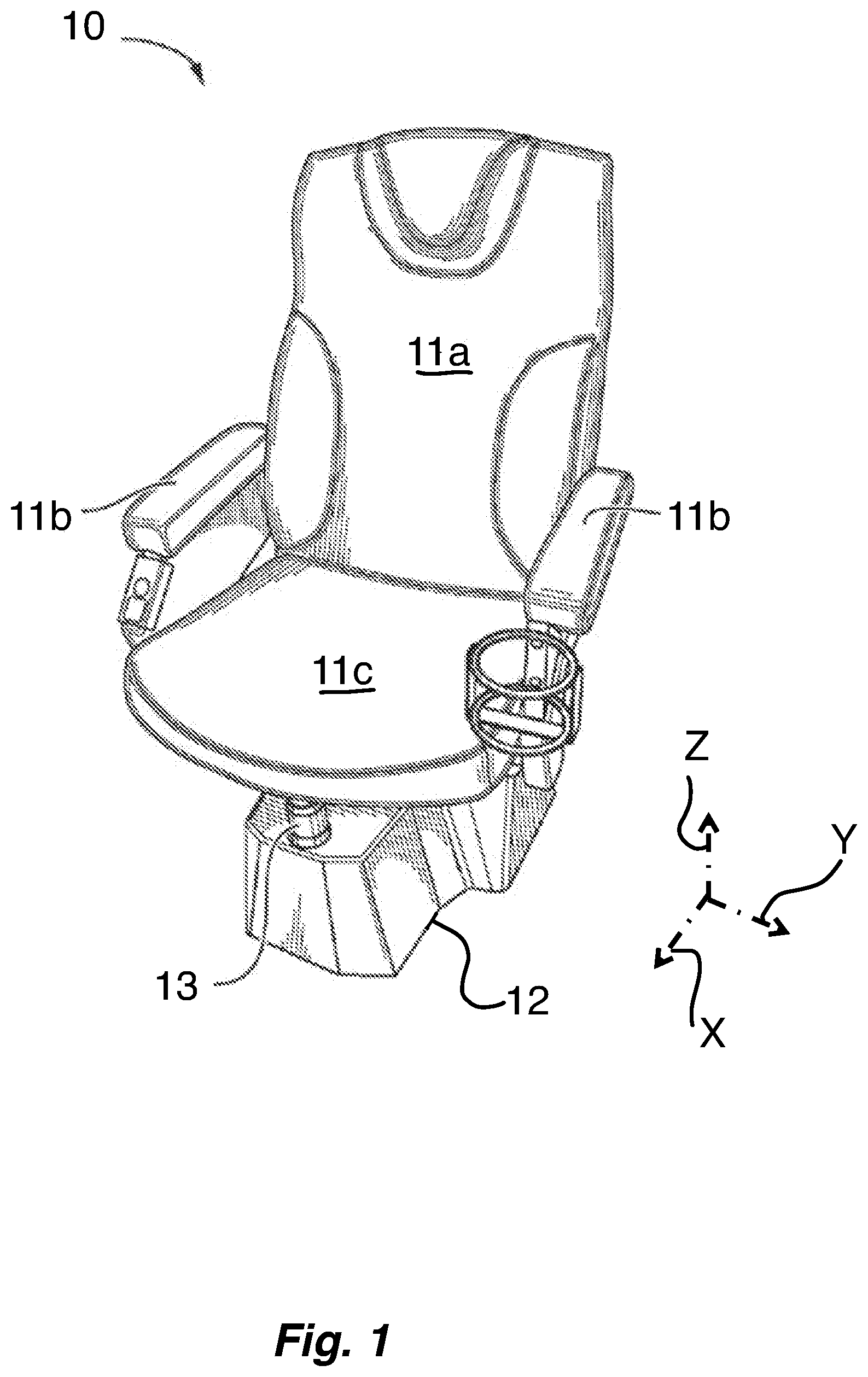 Patent US12305697 — Joint assembly for linear actuator of motion simulator — Figure 1