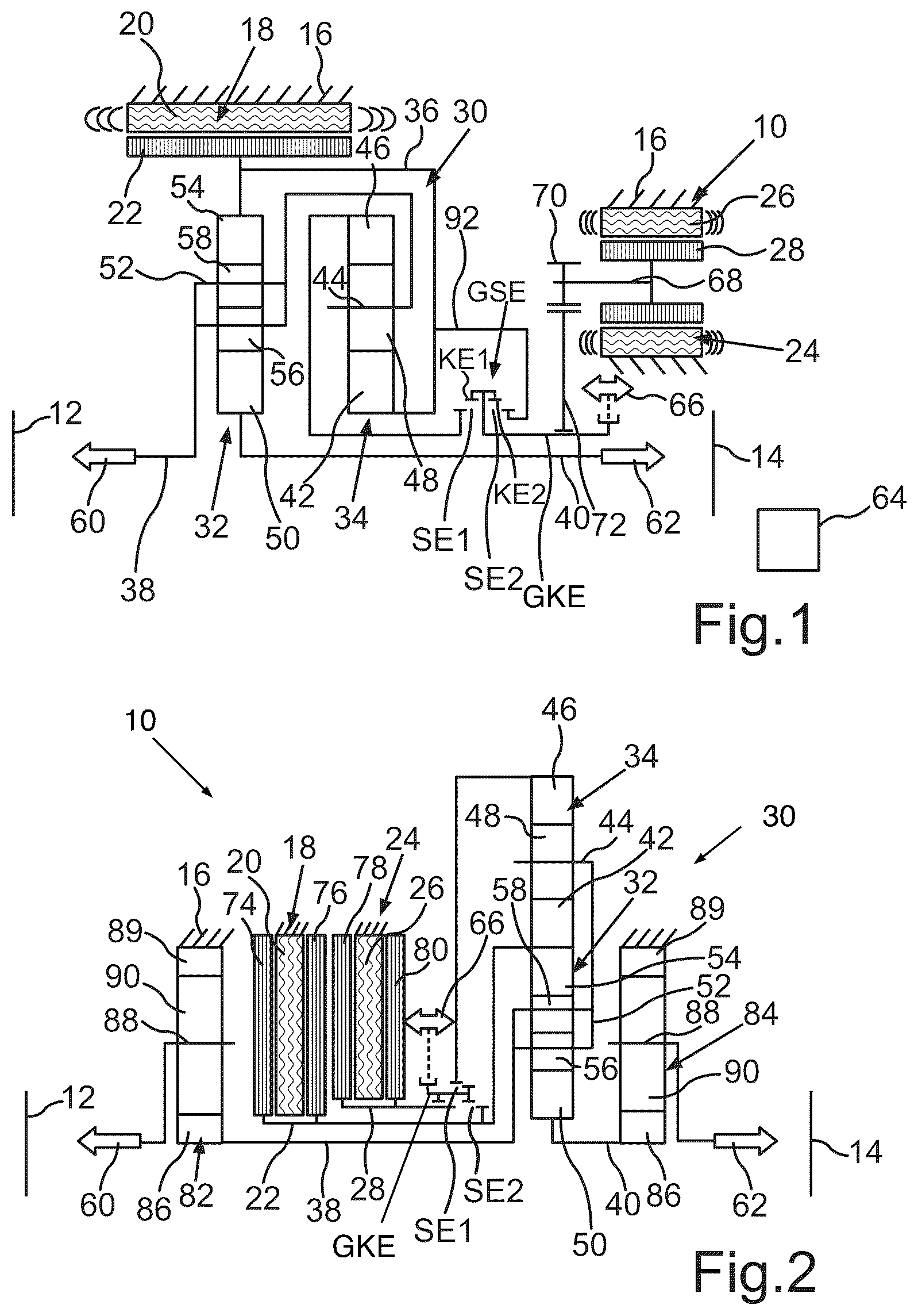 Patent US12305738 — Electric drive unit for a motor vehicle — Figure 1