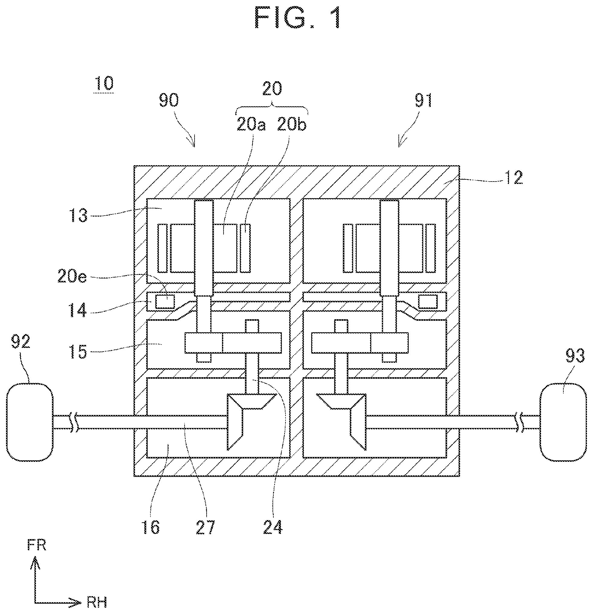 Patent US12305745 — Drive device — Figure 1