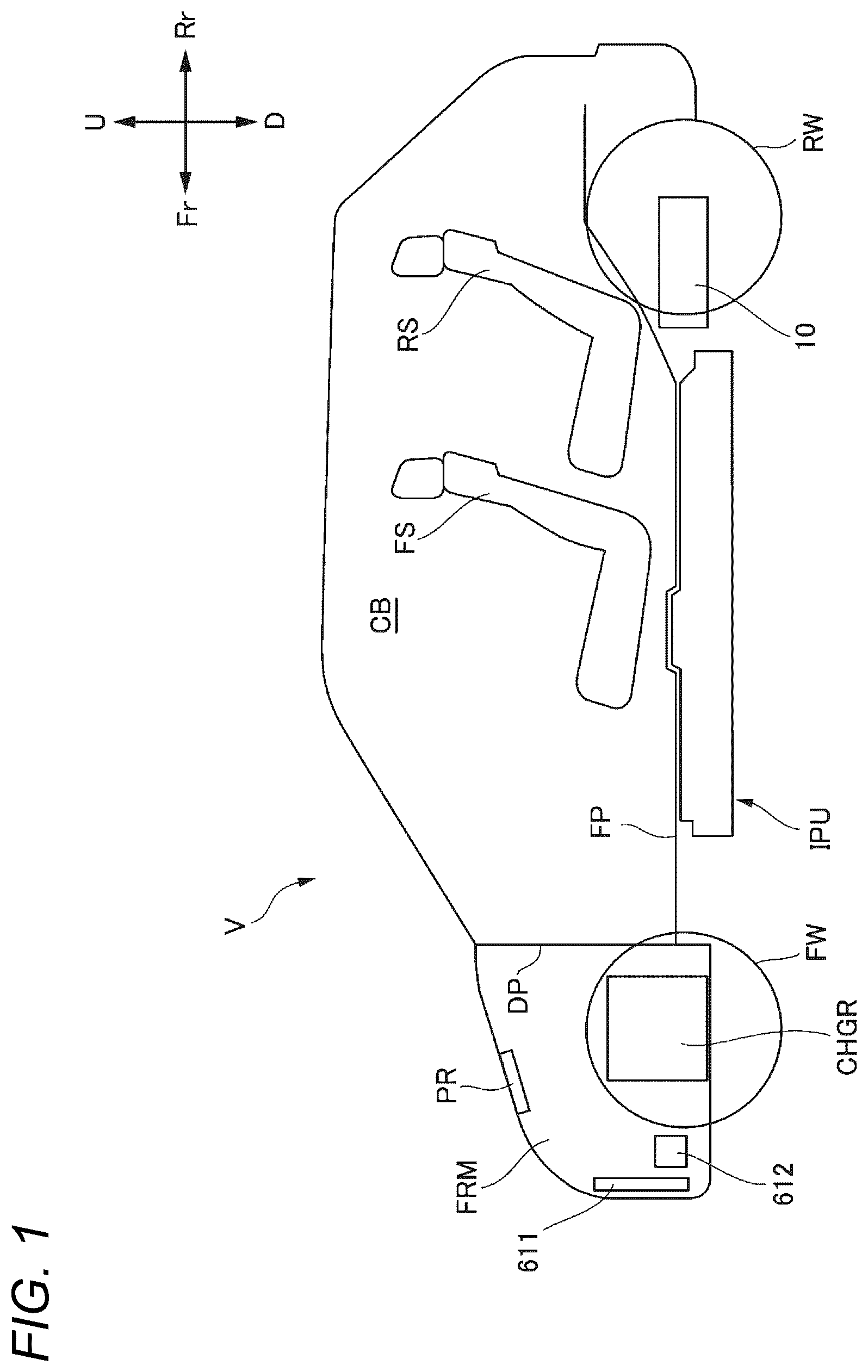 Patent US12305747 — Power transmission device — Figure 1