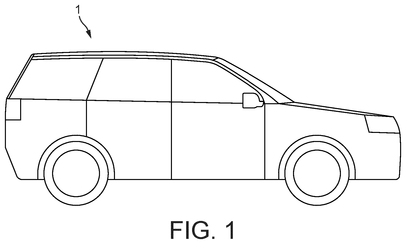 Patent US12305753 — Vehicle drivetrain modes — Figure 1