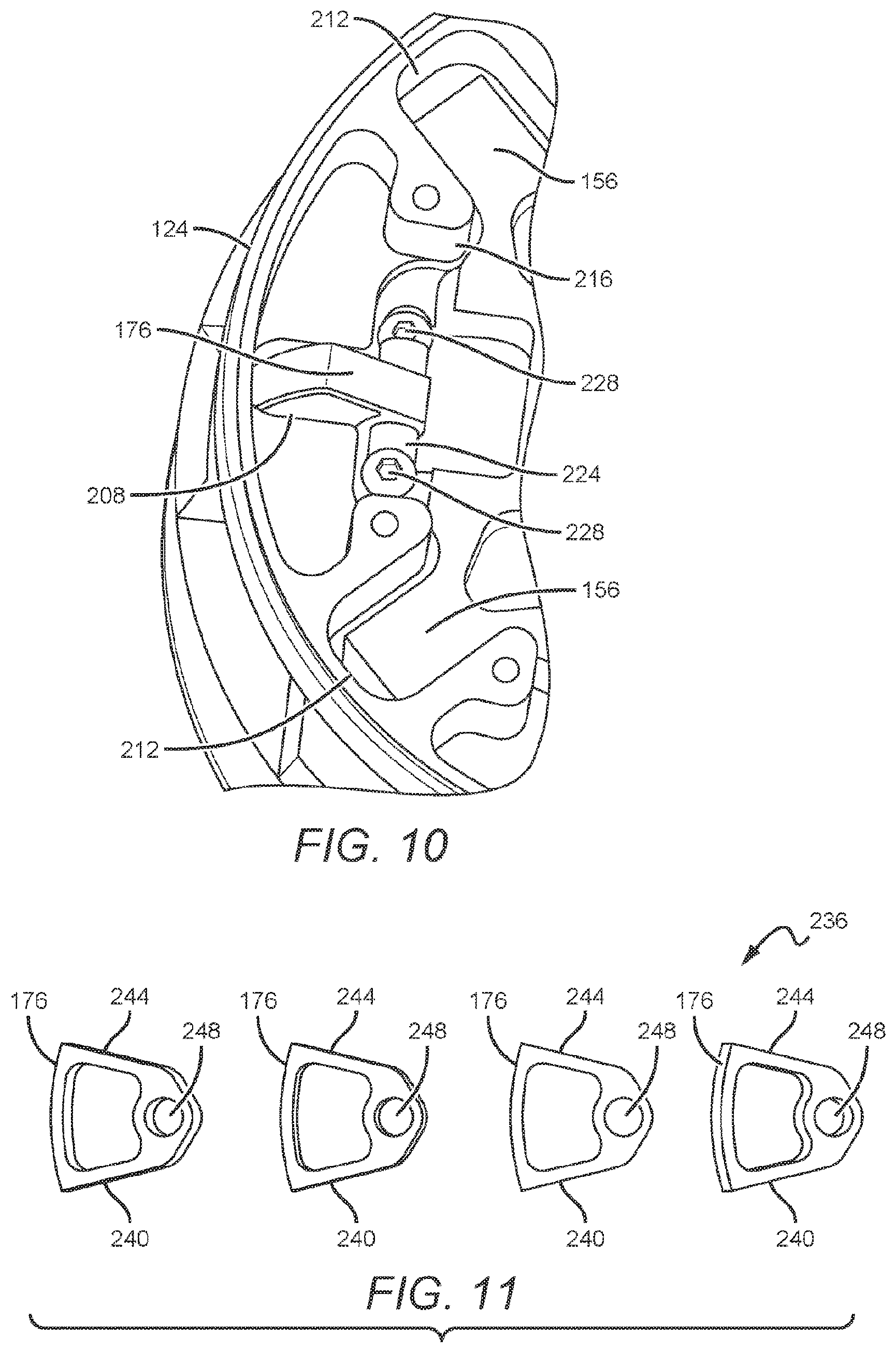 Patent US12305754 Figure 6 – CVT spider clutch with roller system