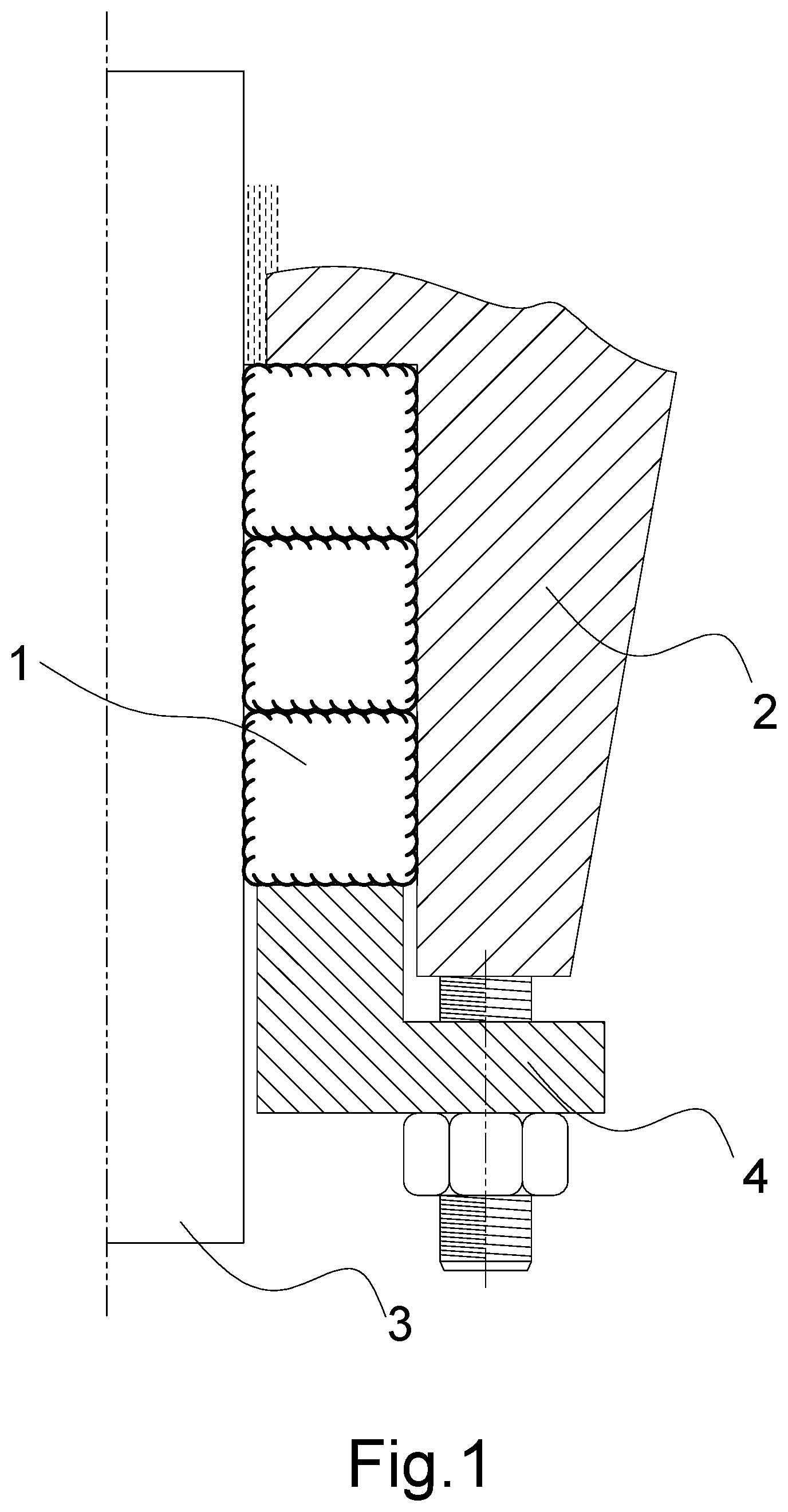 Patent US12305762 — Sealing packing — Figure 1