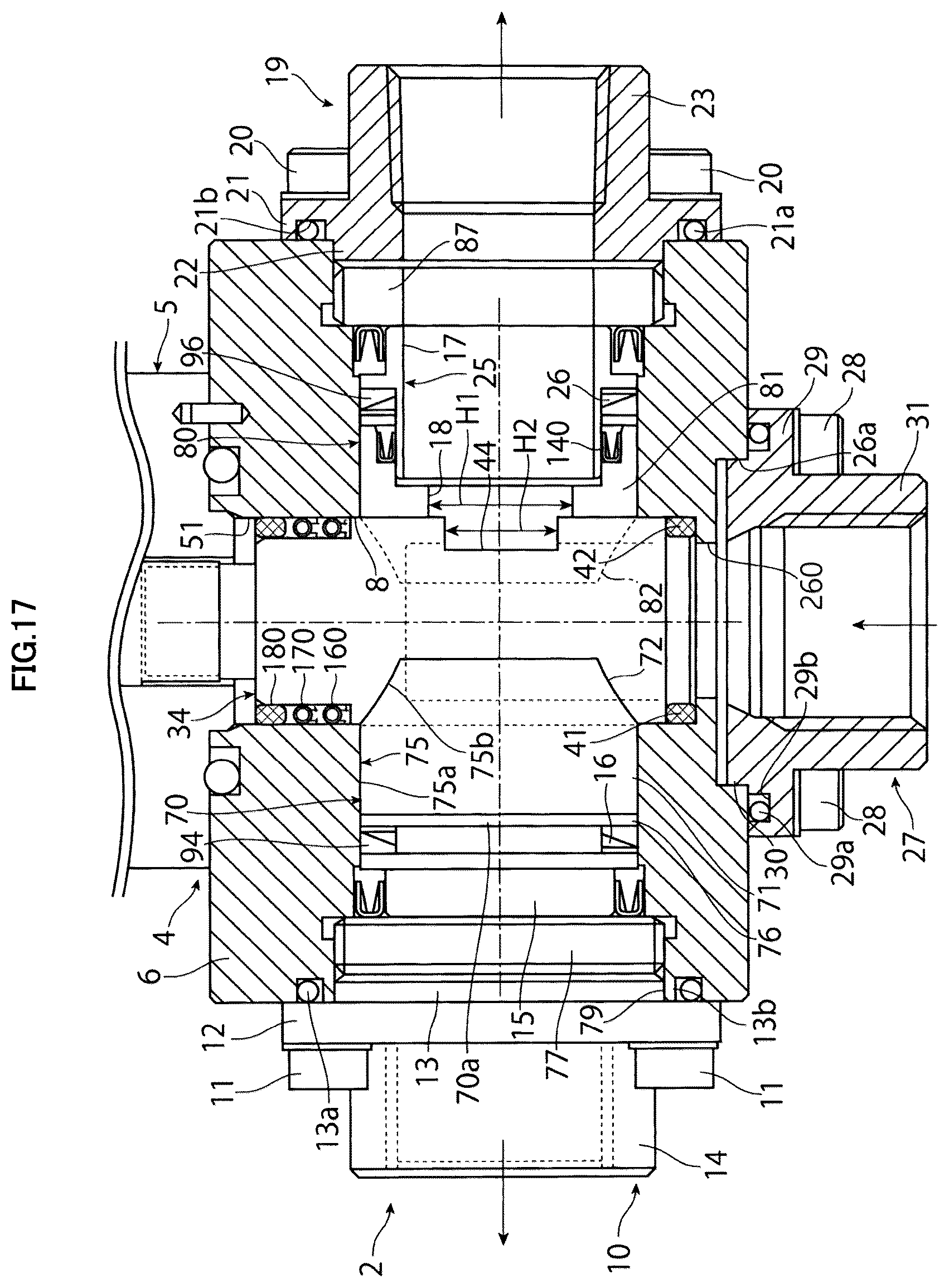 Patent US12305766 Figure 18 – Three-way valve for flow rate control and temperature control device