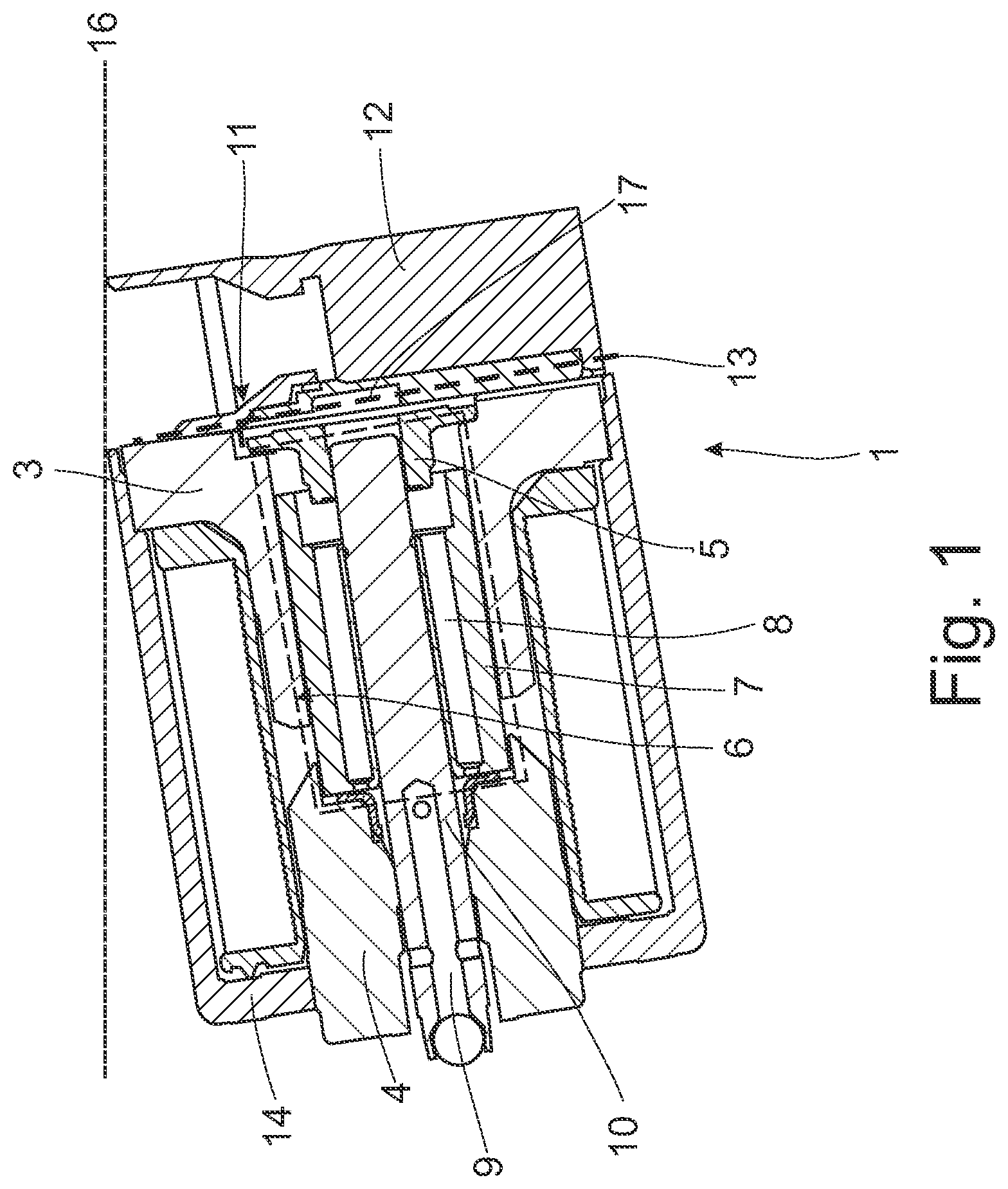 Patent US12305771 Figure 1 – Filling an armature chamber in an actuator