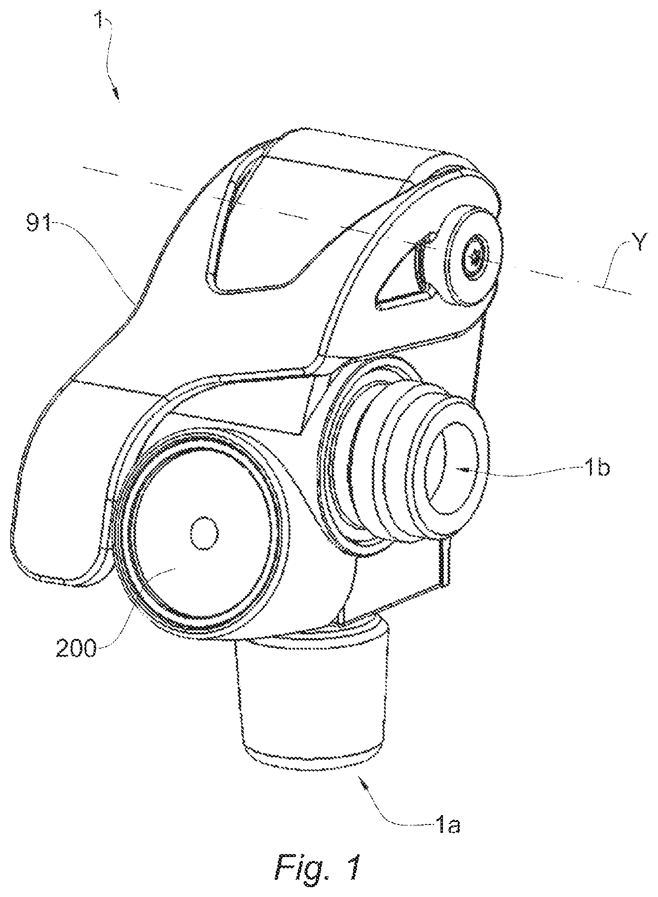 Patent US12305773 — Valve for pressurized fluids — Figure 1