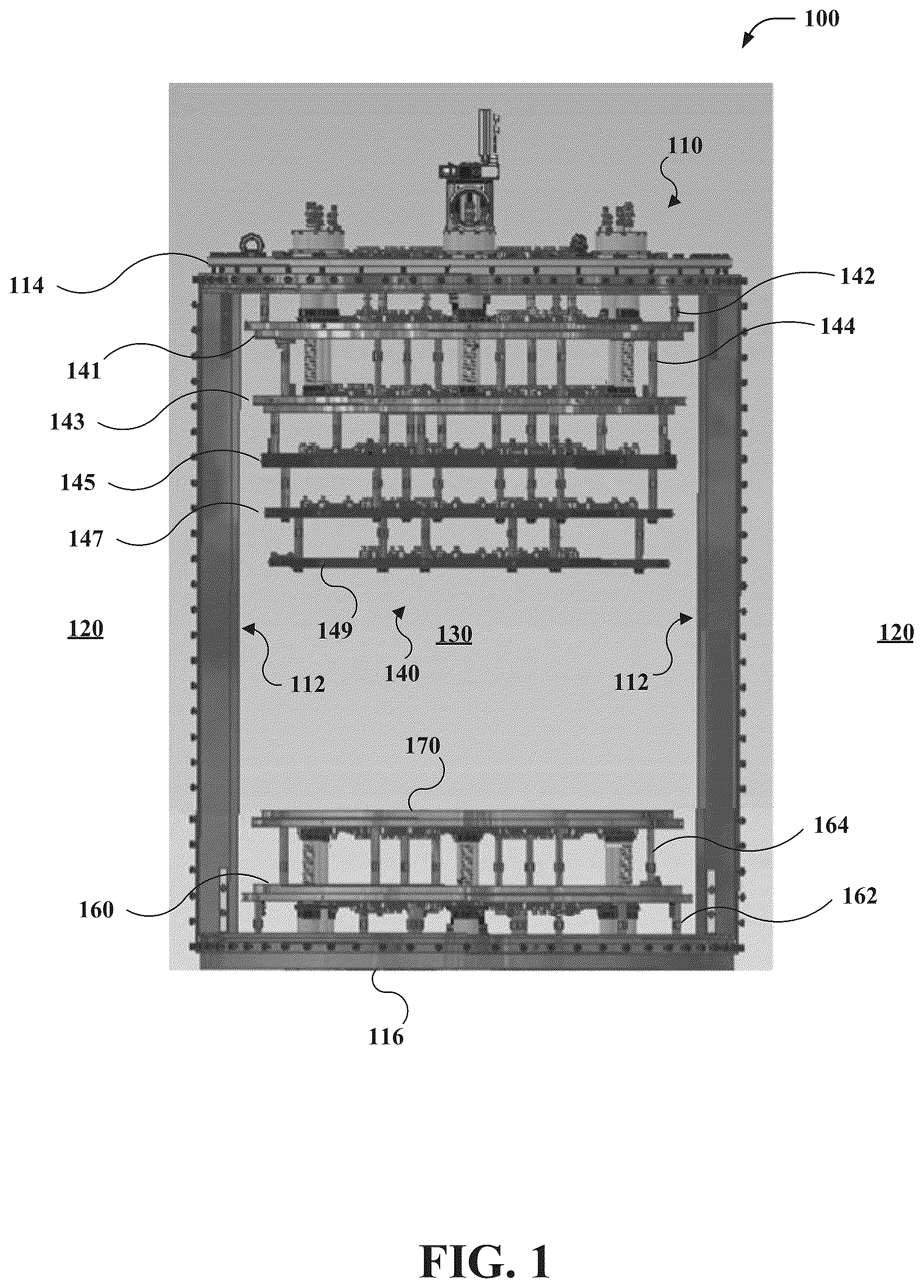 Patent US12305814 — Custom thermal shields for cryogenic environments — Figure 1
