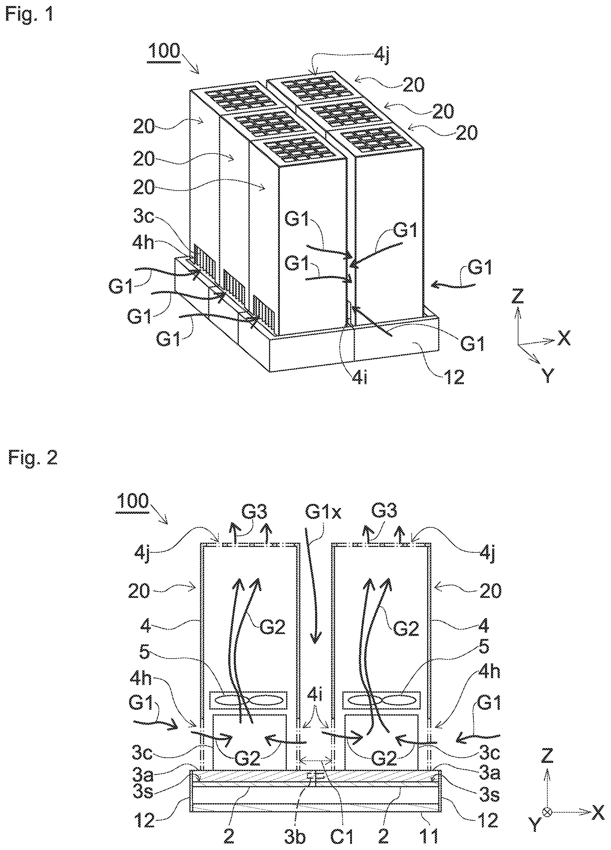 Patent US12305820 — Light source unit, light source device, and method for forming light source unit — Figure 1
