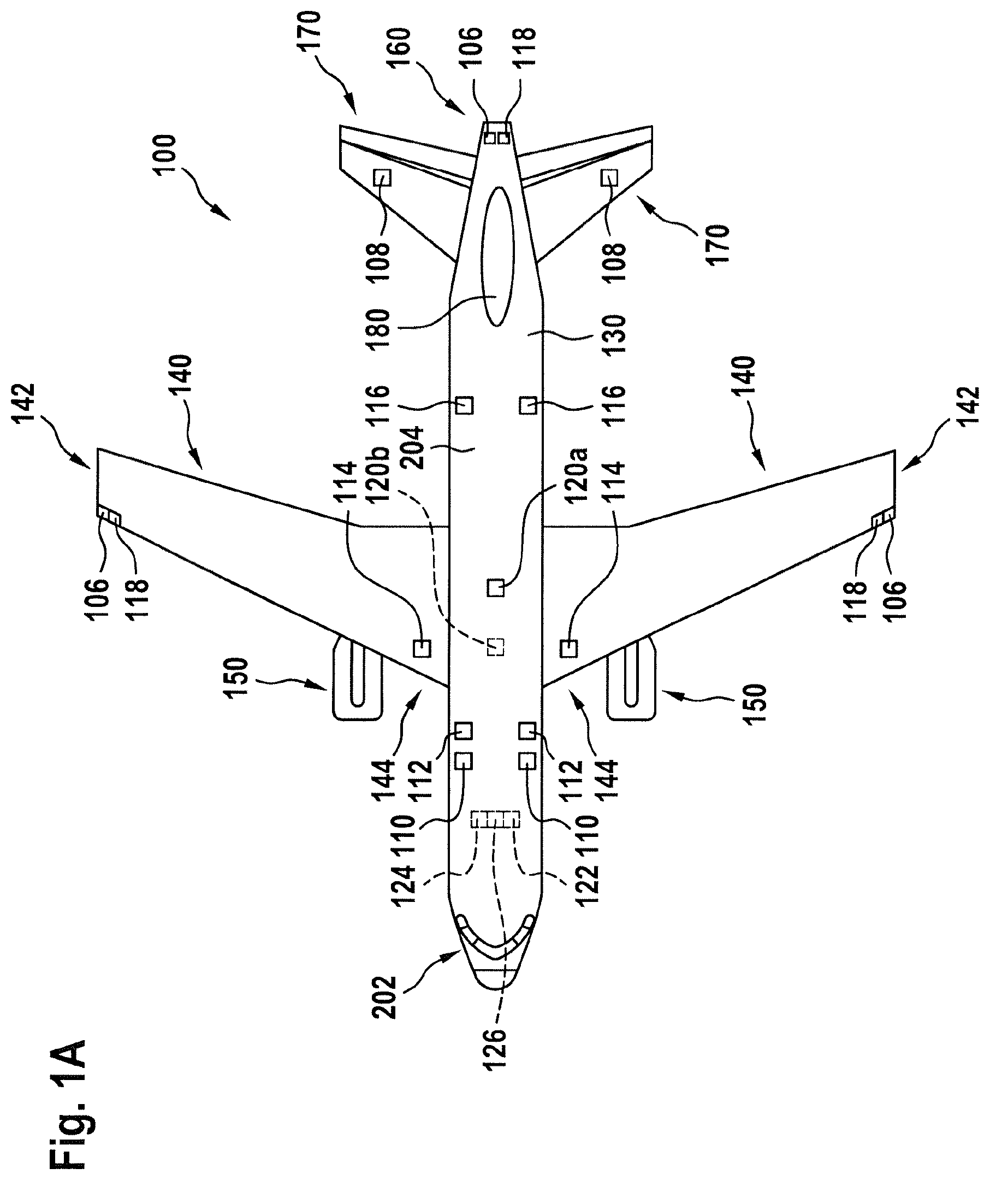 Patent US12305828 — Exterior aircraft light, aircraft comprising an exterior aircraft light and method of draining a fluid out of an exterior aircraft light — Figure 1