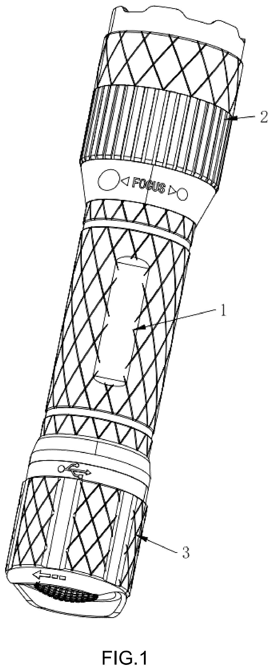 Patent US12305842 — Smart flashlight — Figure 1