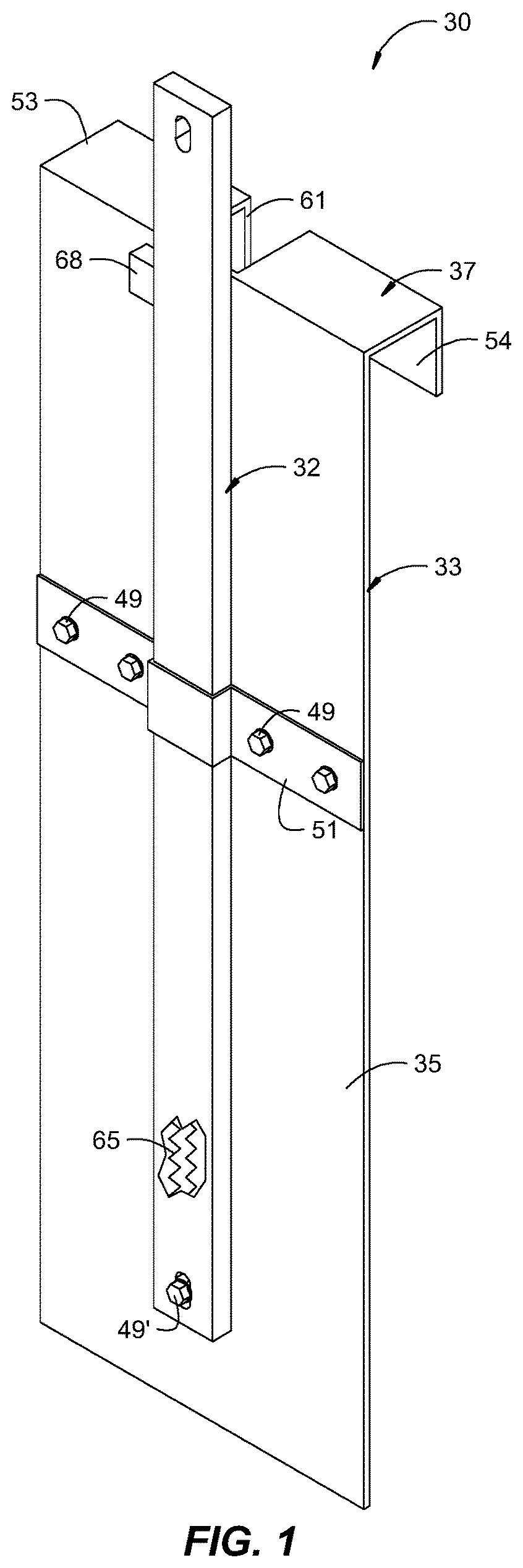 Patent US12305854 — Chimney flue heater — Figure 1