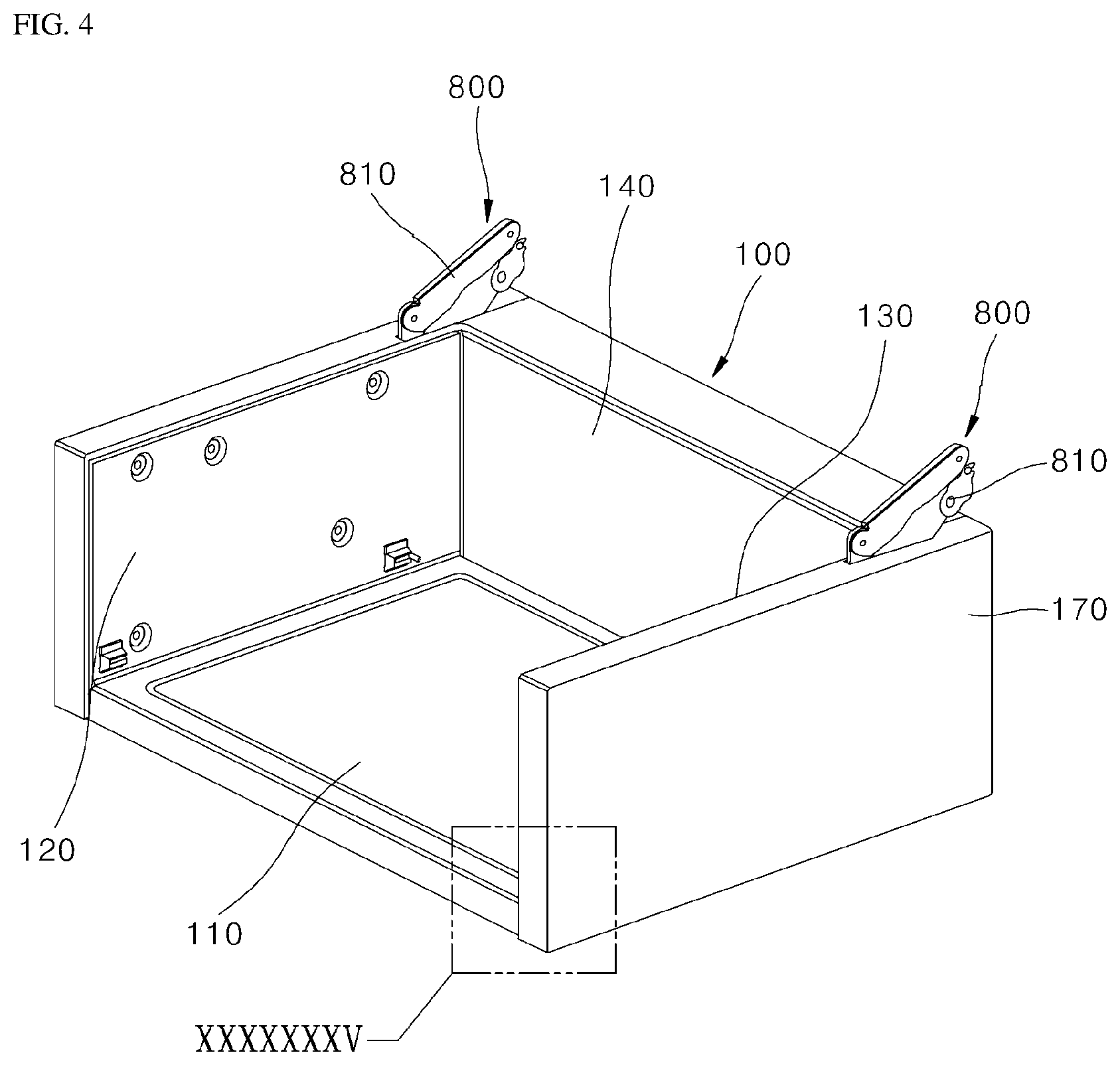 Patent US12305862 Figure 4 – Cooking appliance