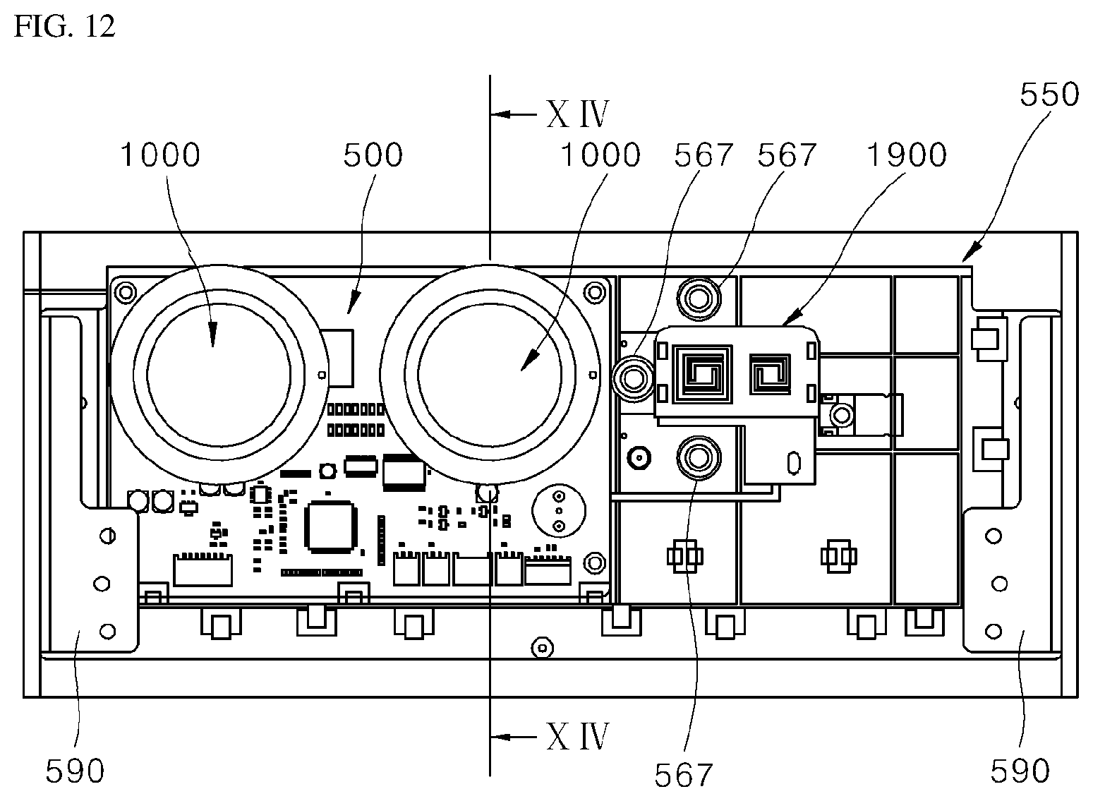 Patent US12305862 Figure 12 – Cooking appliance