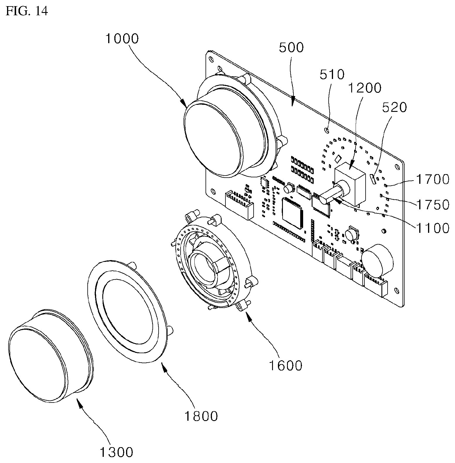 Patent US12305862 Figure 14 – Cooking appliance