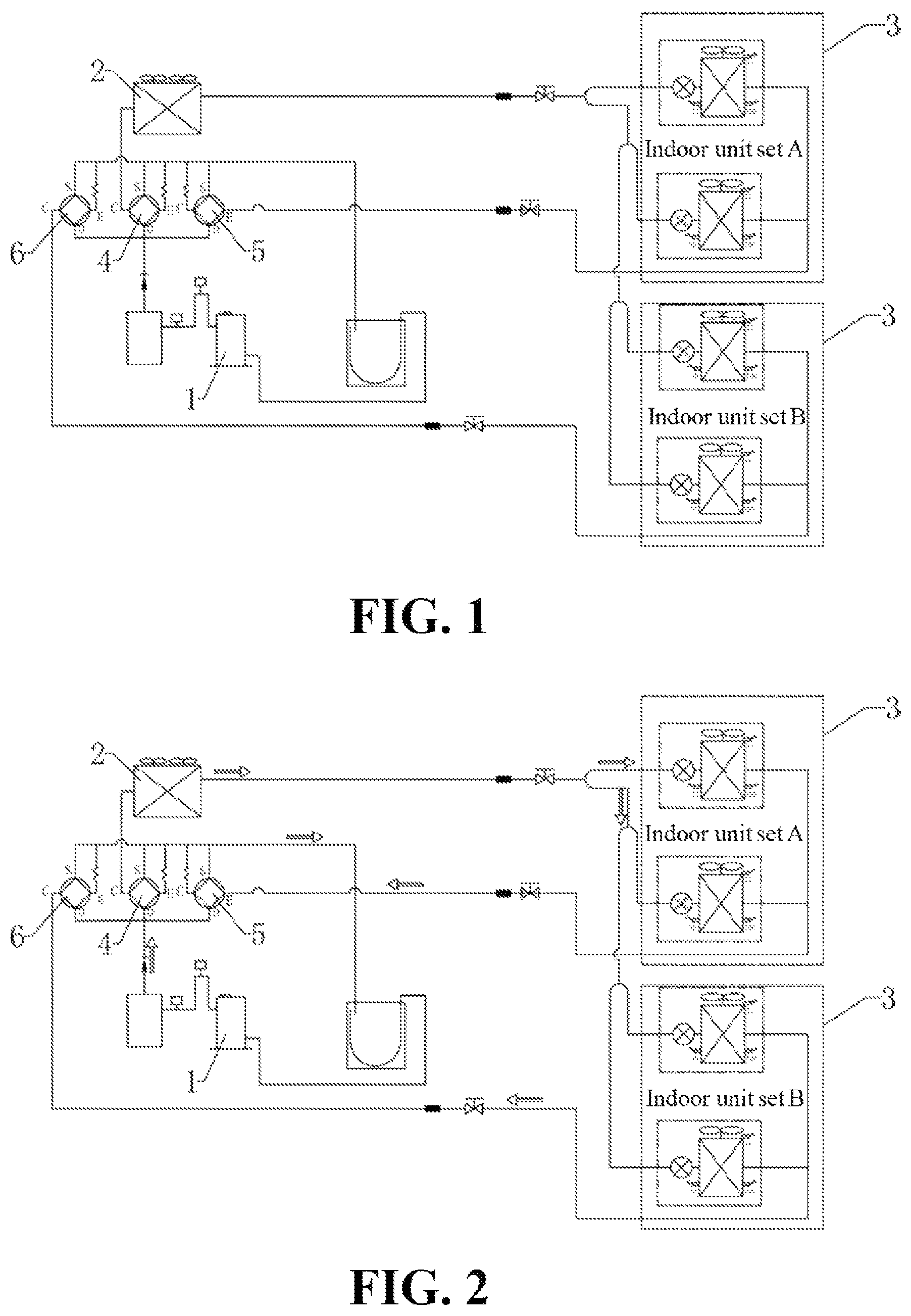 Patent US12305872 — Multi-split system with partitioned control and self-identification control method thereof — Figure 1