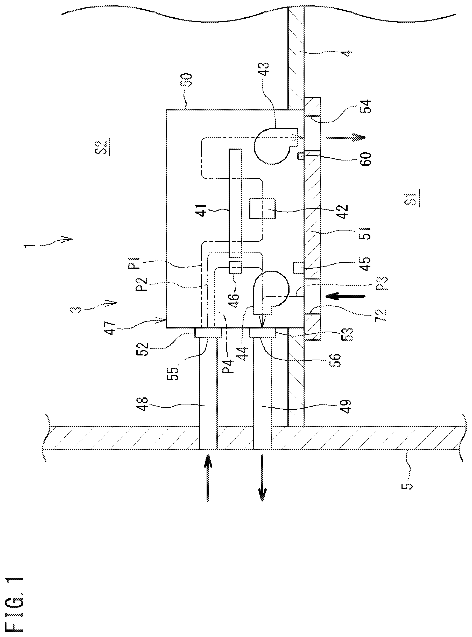 Patent US12305882 — Humidifying unit — Figure 1