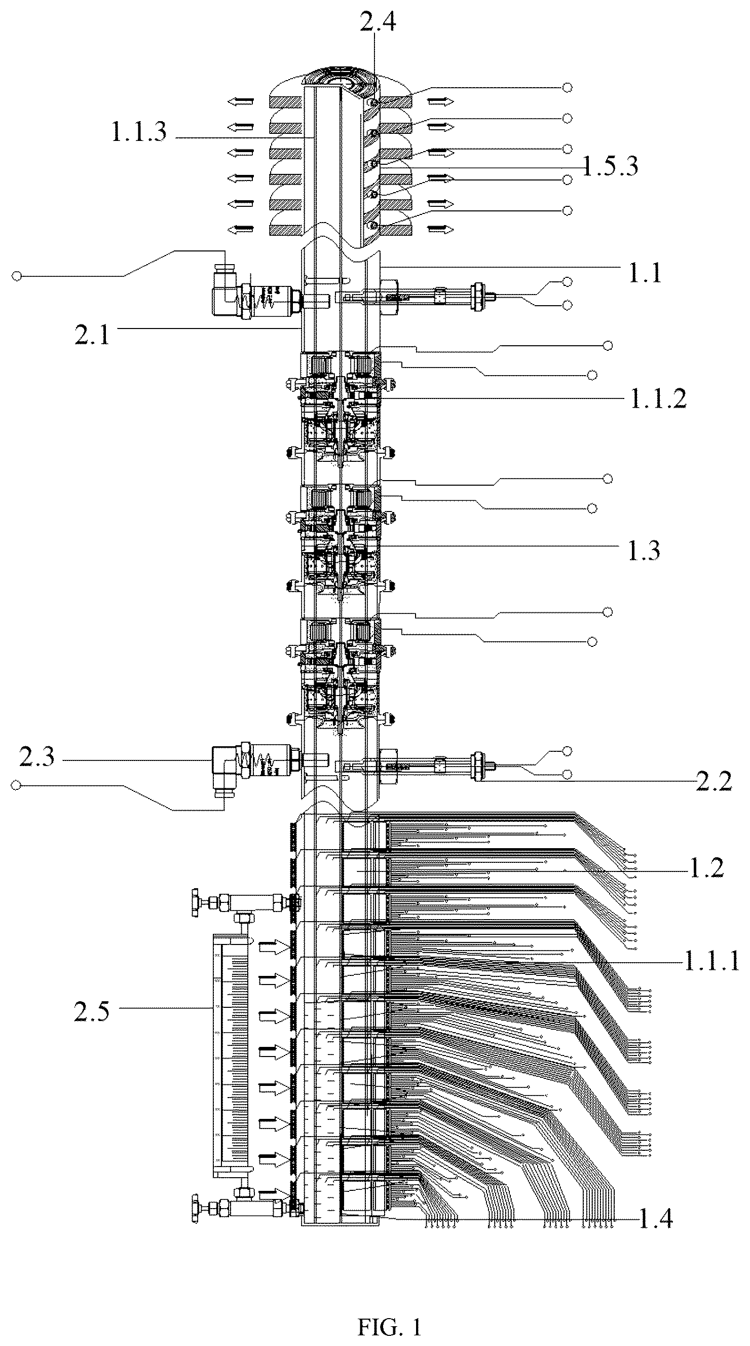 Patent US12305894 — Multi-parameter integrated test system for deep geothermal in-situ power generation — Figure 1