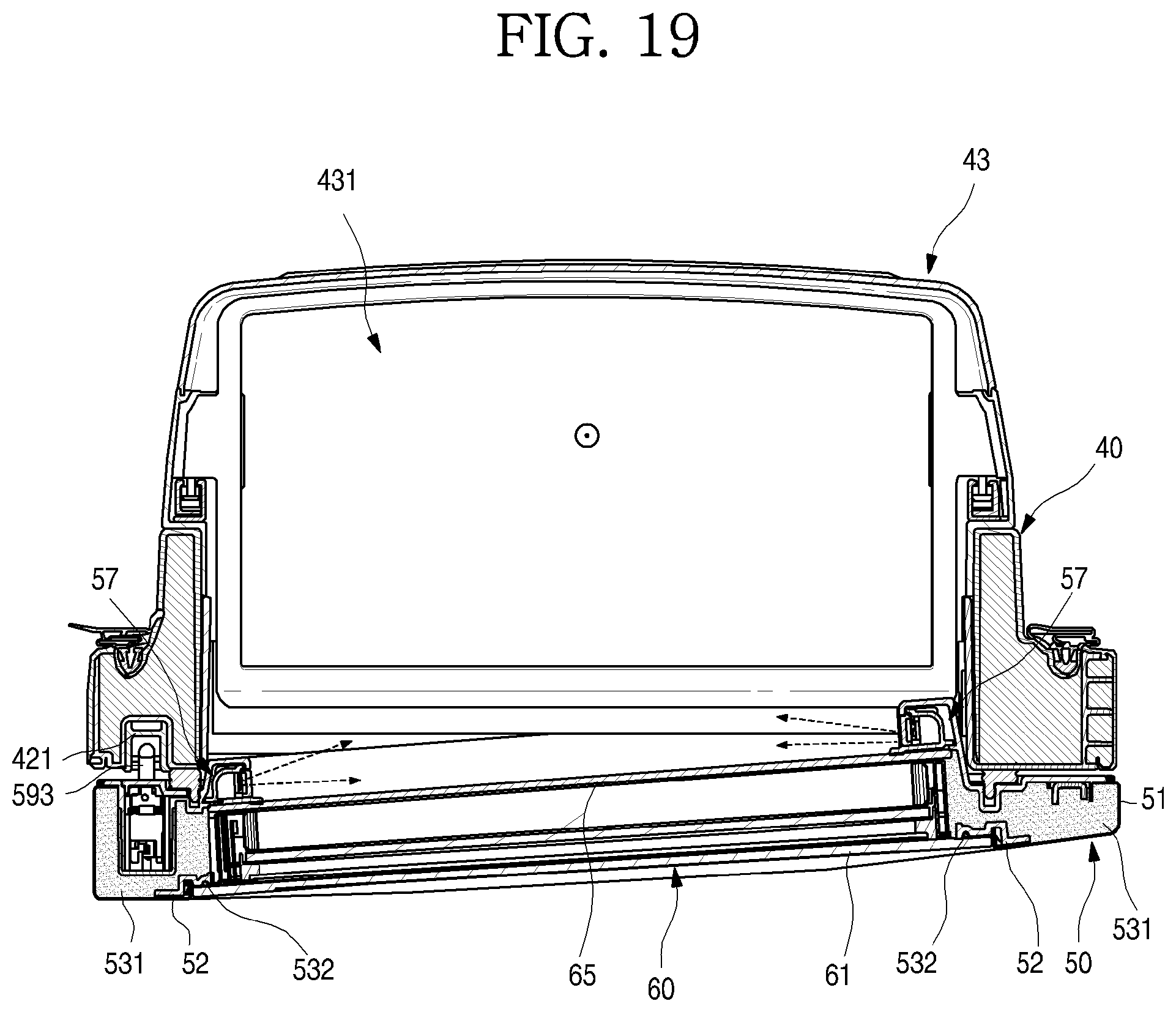 Patent US12305909 Figure 19 – Refrigerator