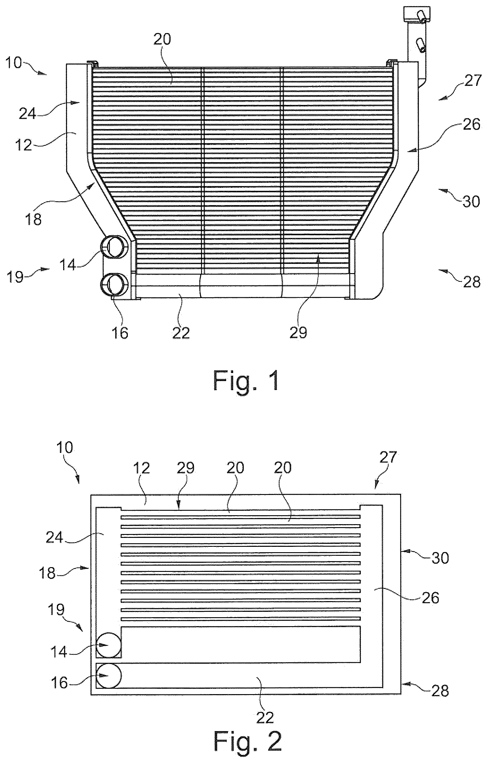 Patent US12305938 — Heat exchanger for a cooling system, cooling system, and assembly — Figure 1