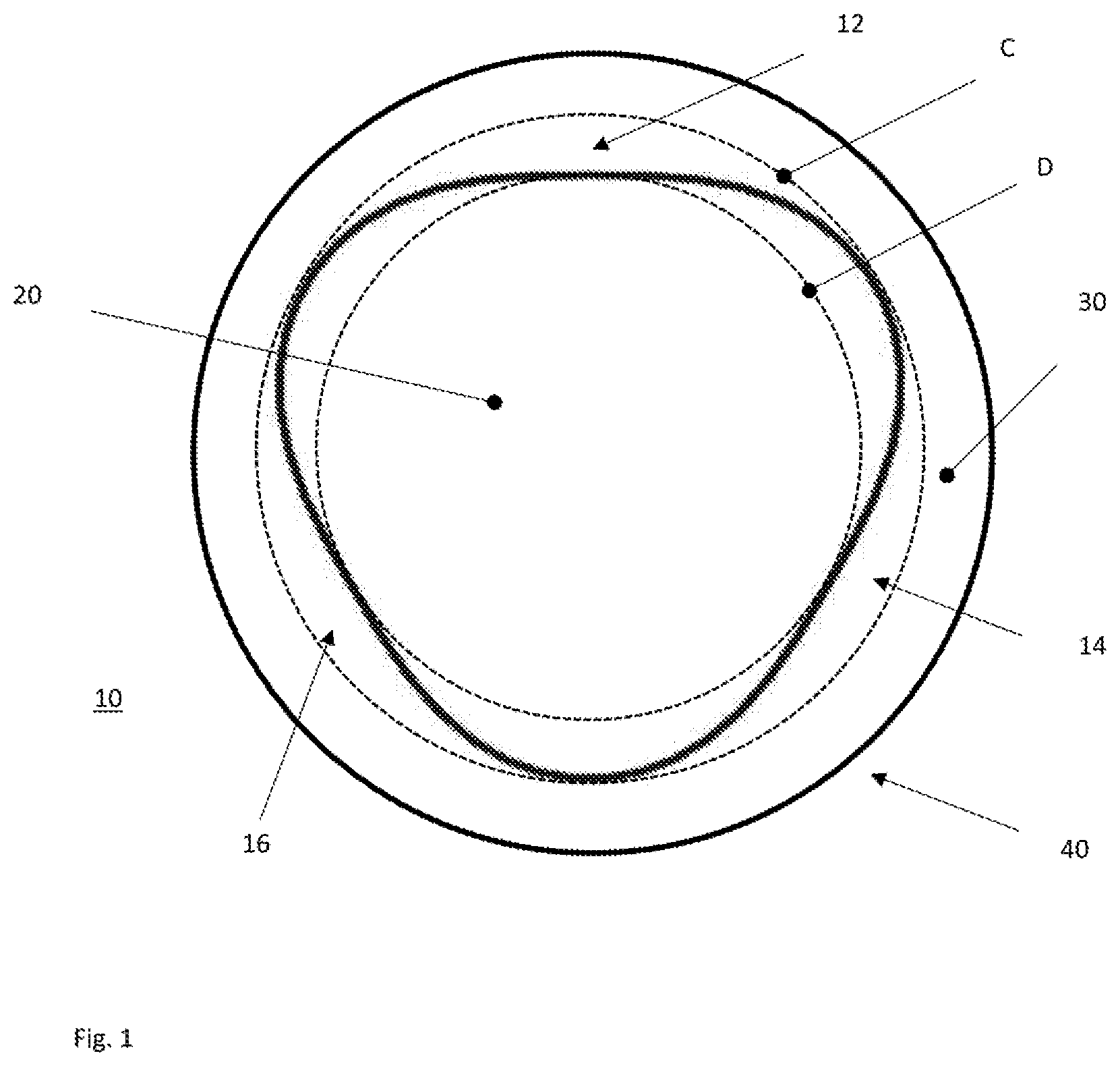 Patent US12305944 Figure 1 – Barrel and launching device as well as method for firing off a projectile