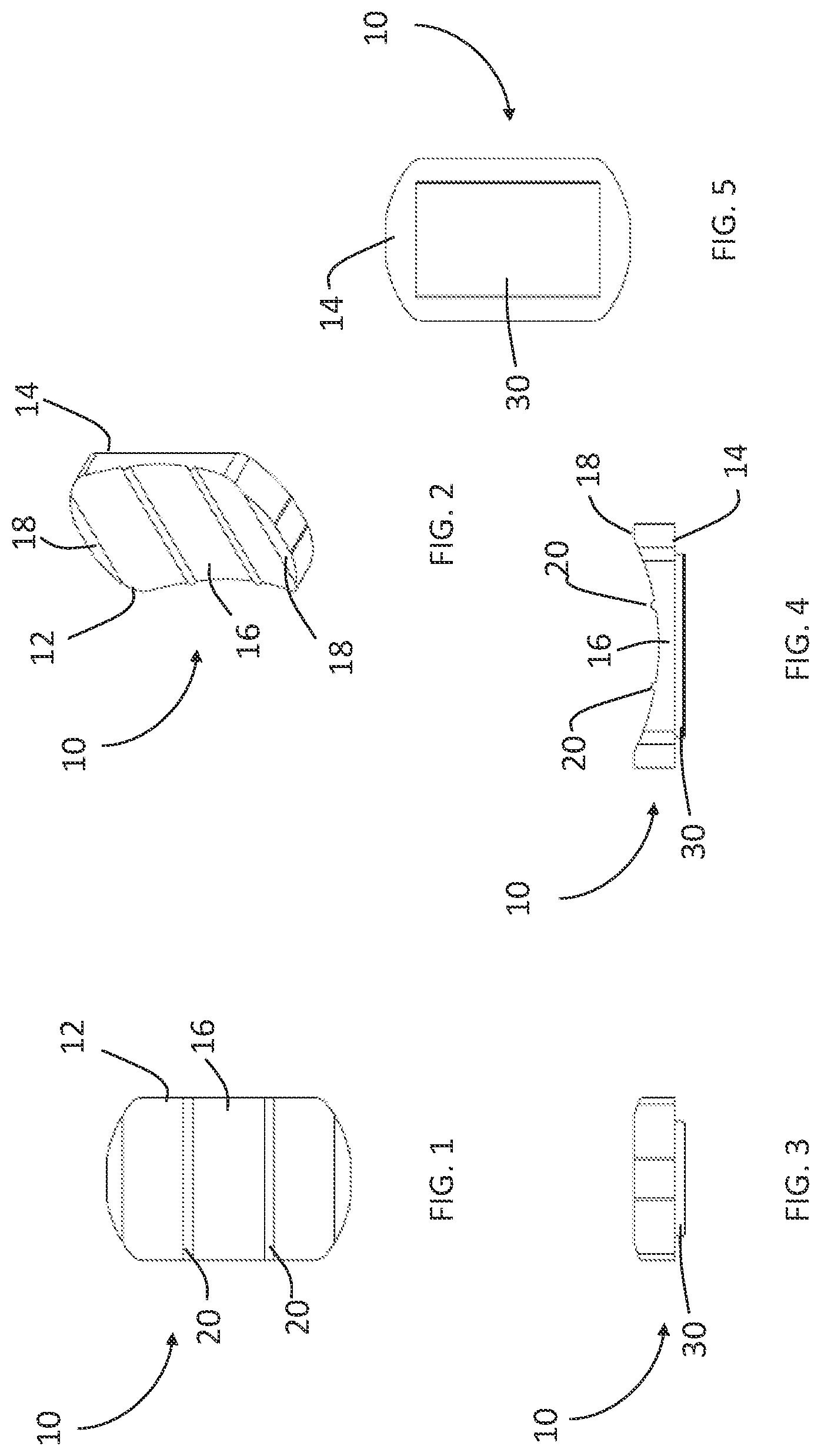 Patent US12305947 Figure 1 – Off-trigger finger rest for firearms