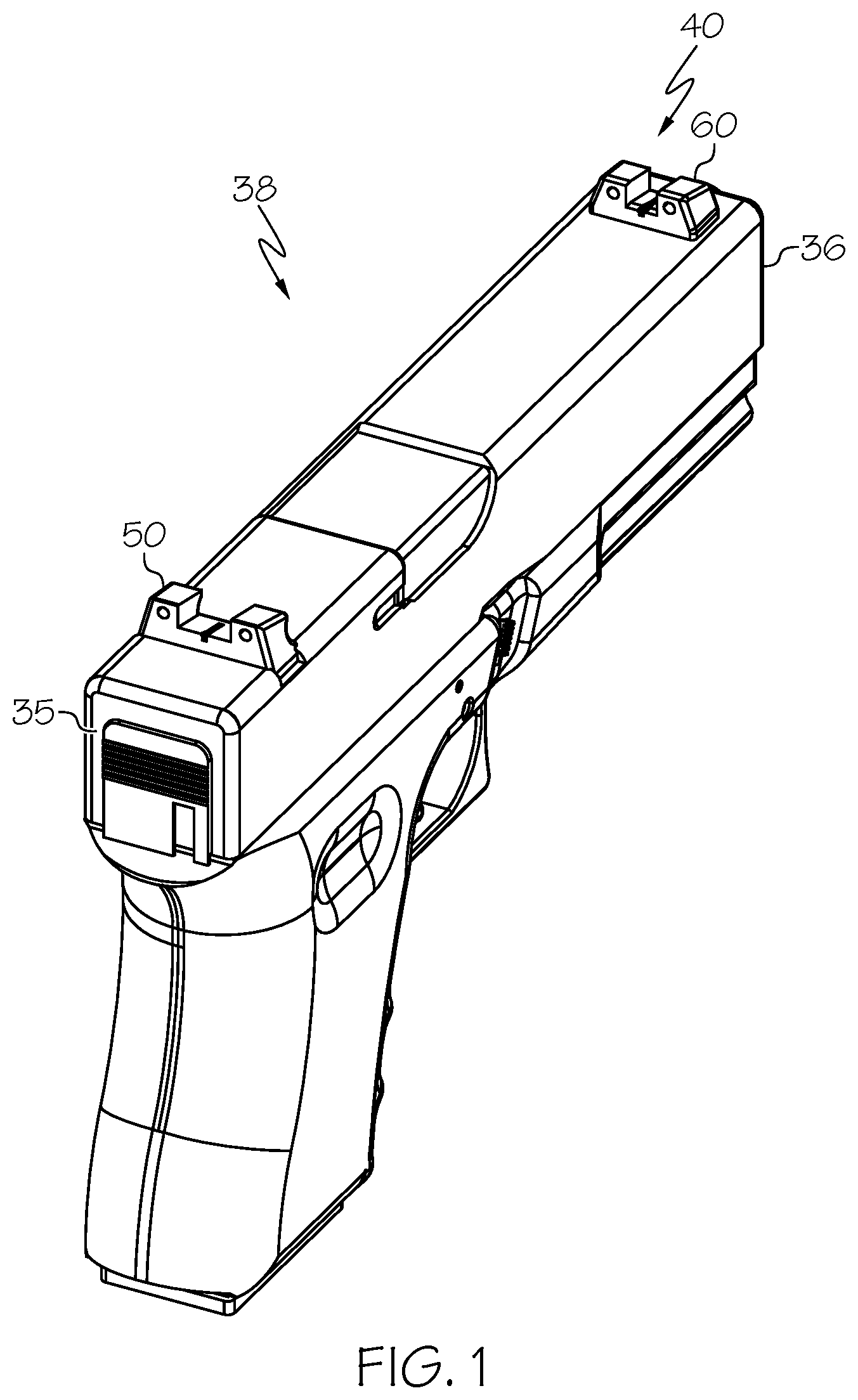 Patent US12305957 — Aiming apparatus — Figure 1