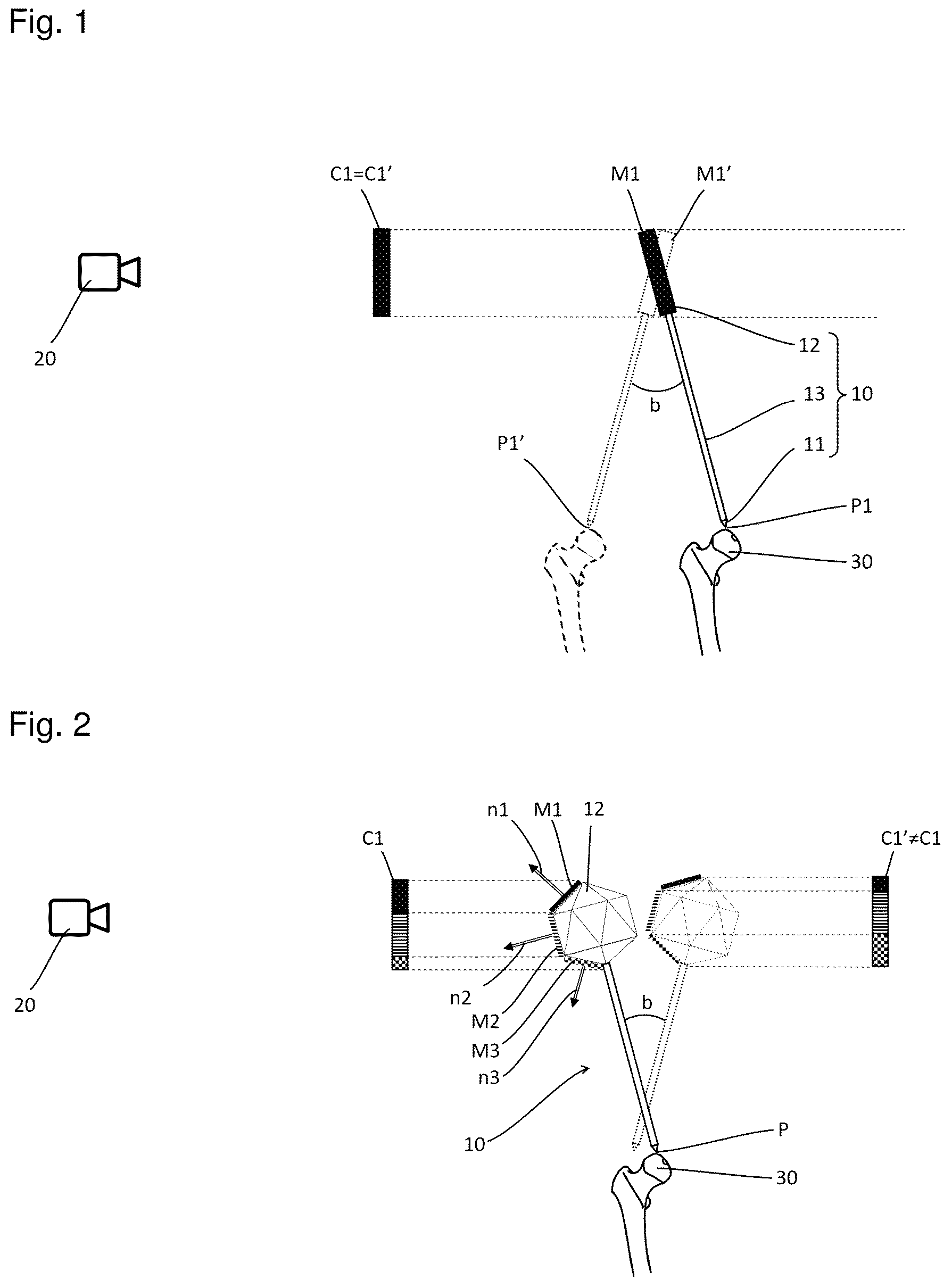 Patent US12305971 Figure 1 – Stylus for three-dimensional scanning system