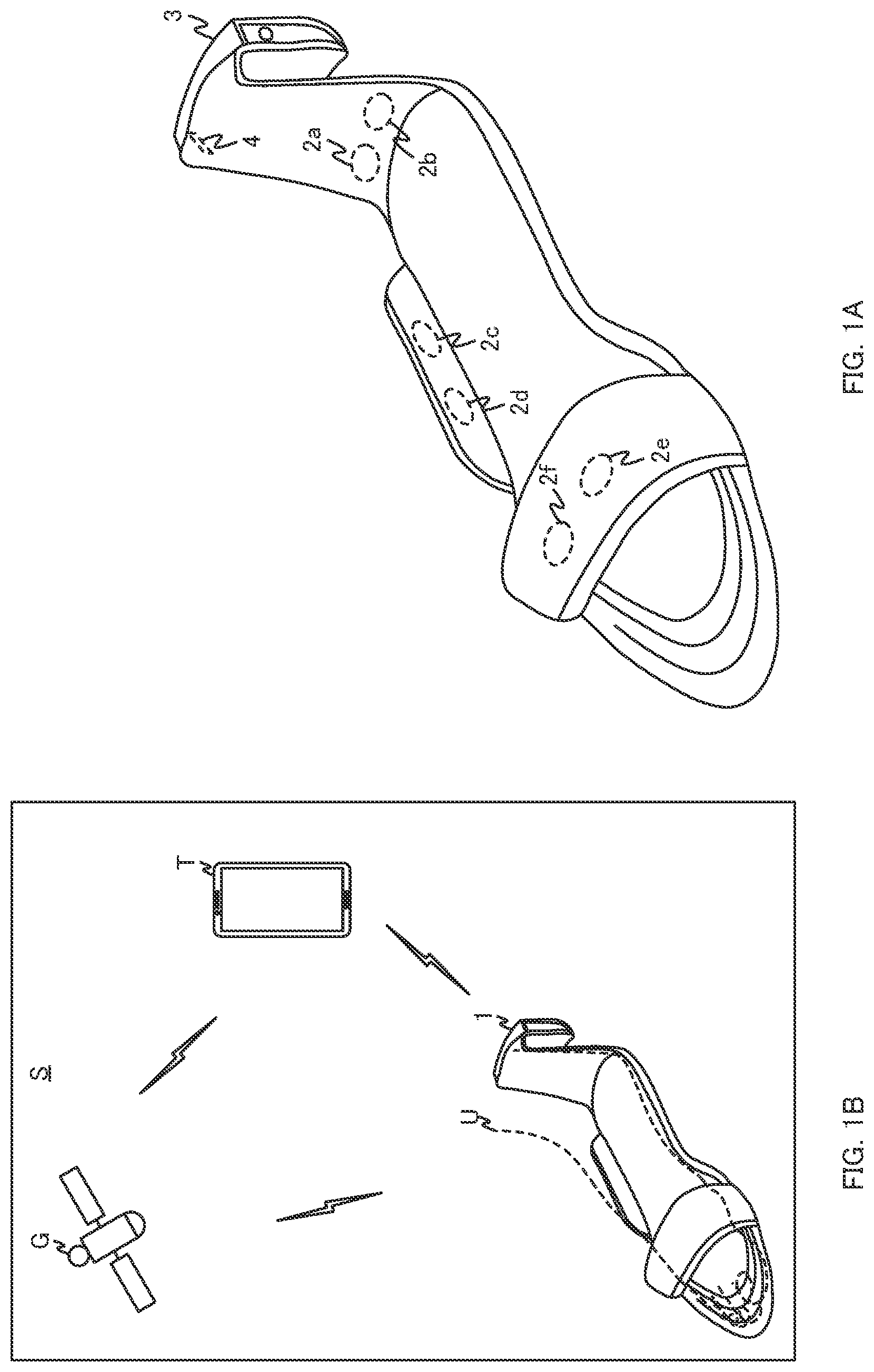 Patent US12306006 — Guidance support device, guidance support system, and footwear — Figure 1