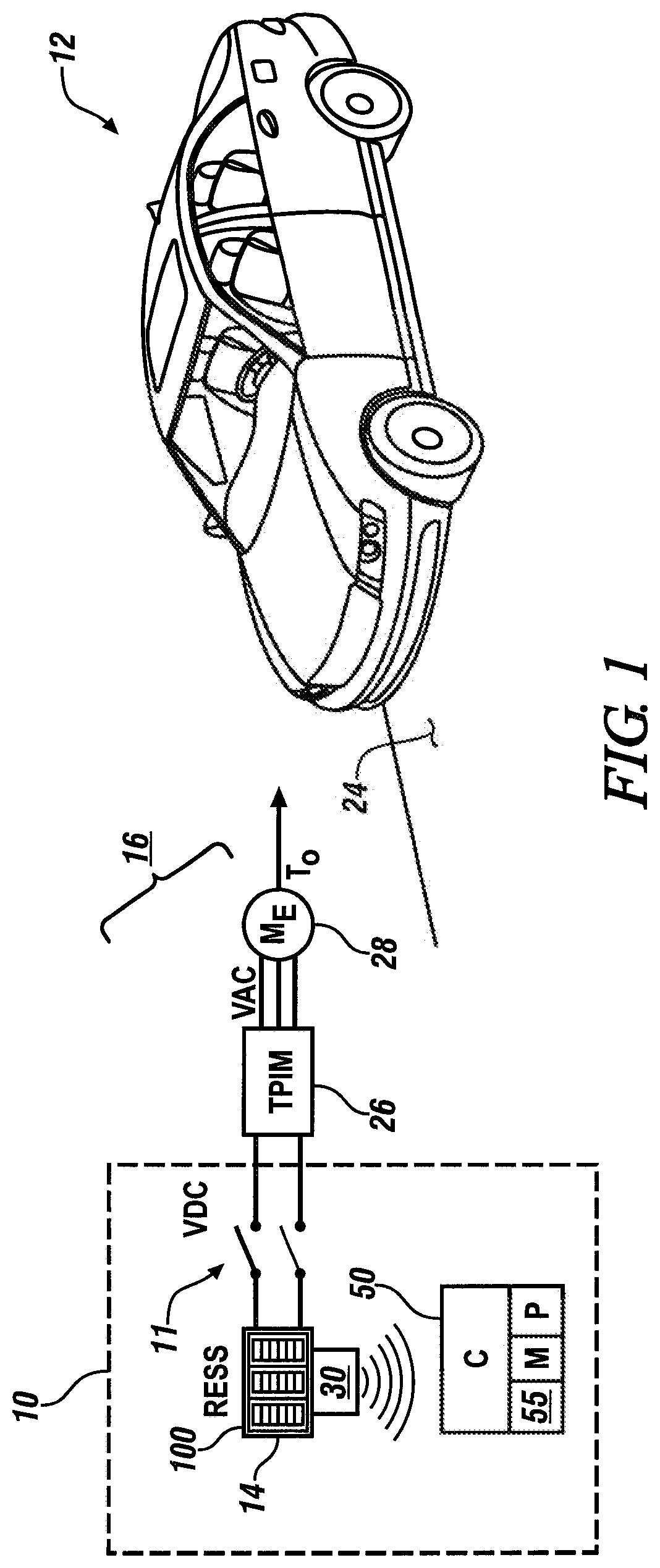 Patent US12306047 — System and method for monitoring a multi-cell rechargeable energy storage device — Figure 1
